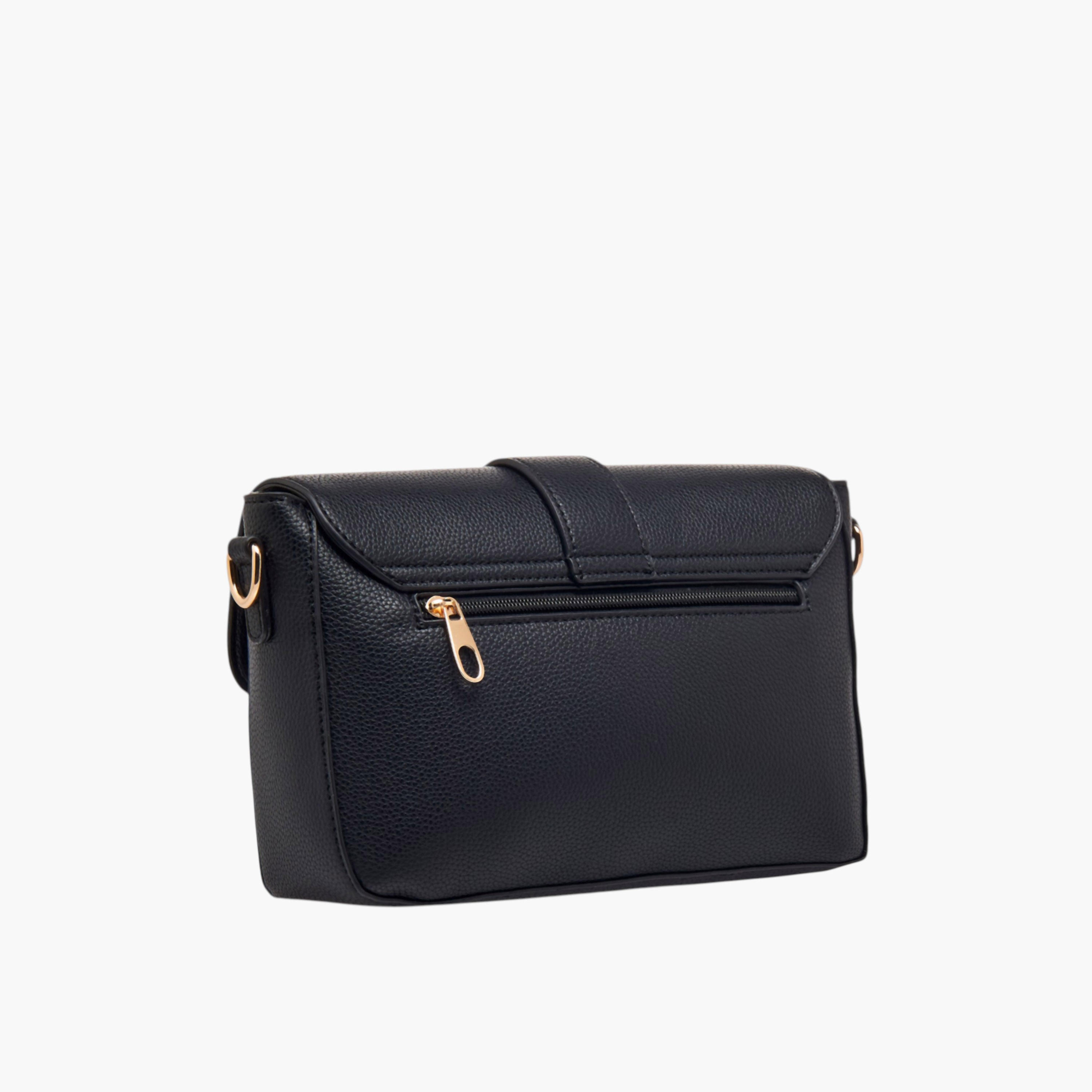 Adore HYG Textured Crossbody Bag with Detachable Strap-women-bagsandwallets-handbags-image-3