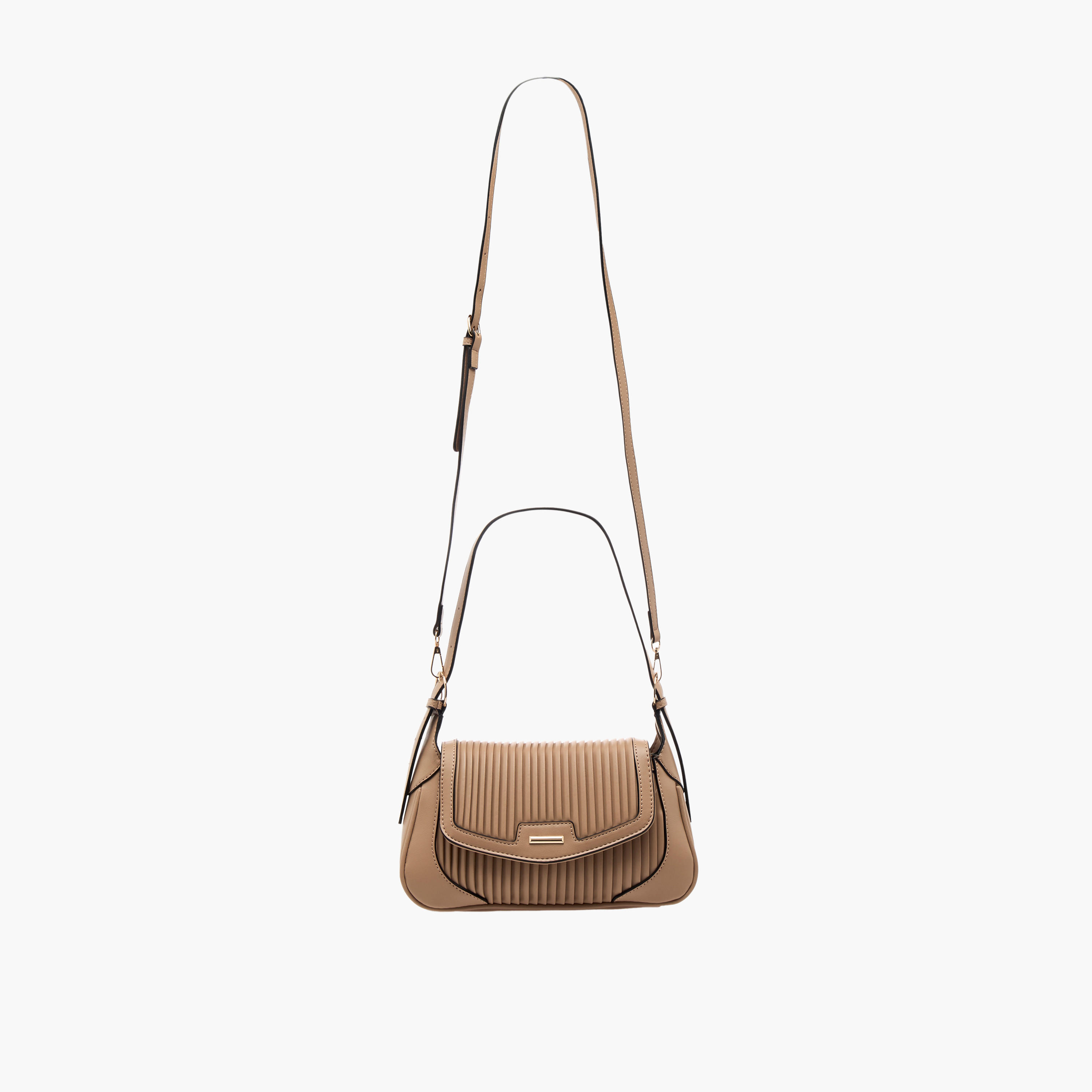 Adore Pleated Crossbody Bag with Detachable Strap-women-bagsandwallets-handbags-image-3