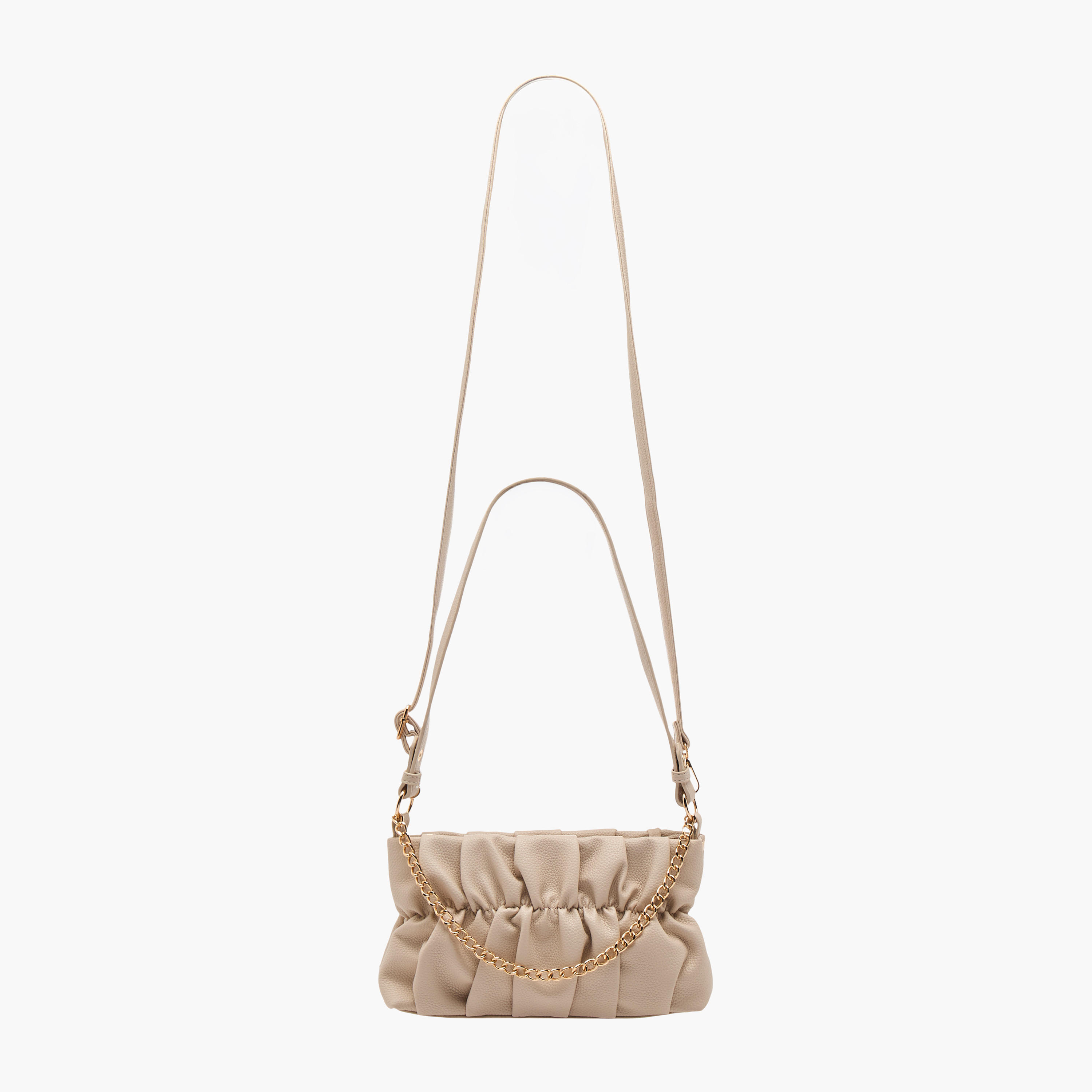 Adore Ruched Detail Crossbody Bag with Detachable Strap-women-bagsandwallets-handbags-image-3
