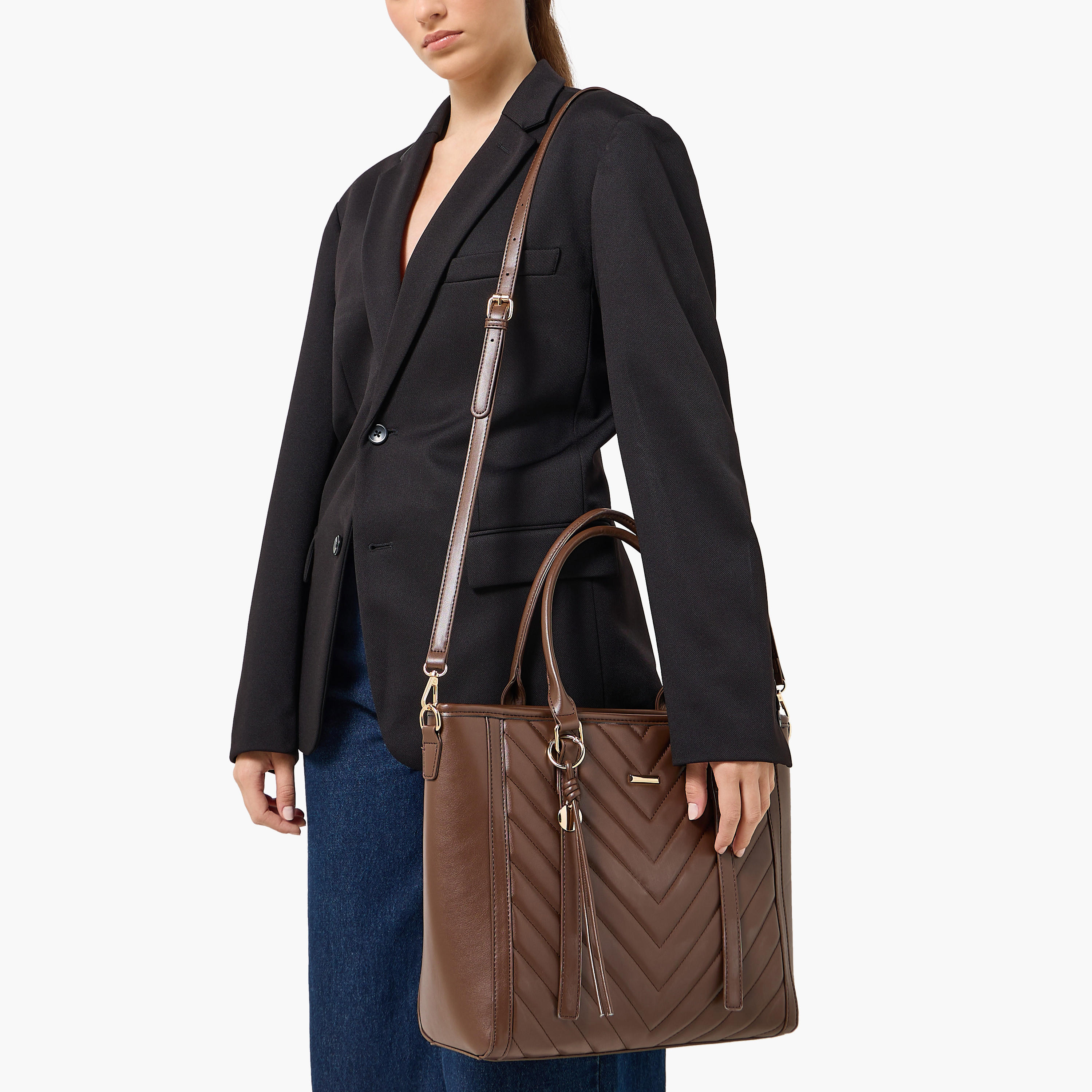 Adore Quilted Tote Bag with Detachable Strap-women-bagsandwallets-handbags-image-8