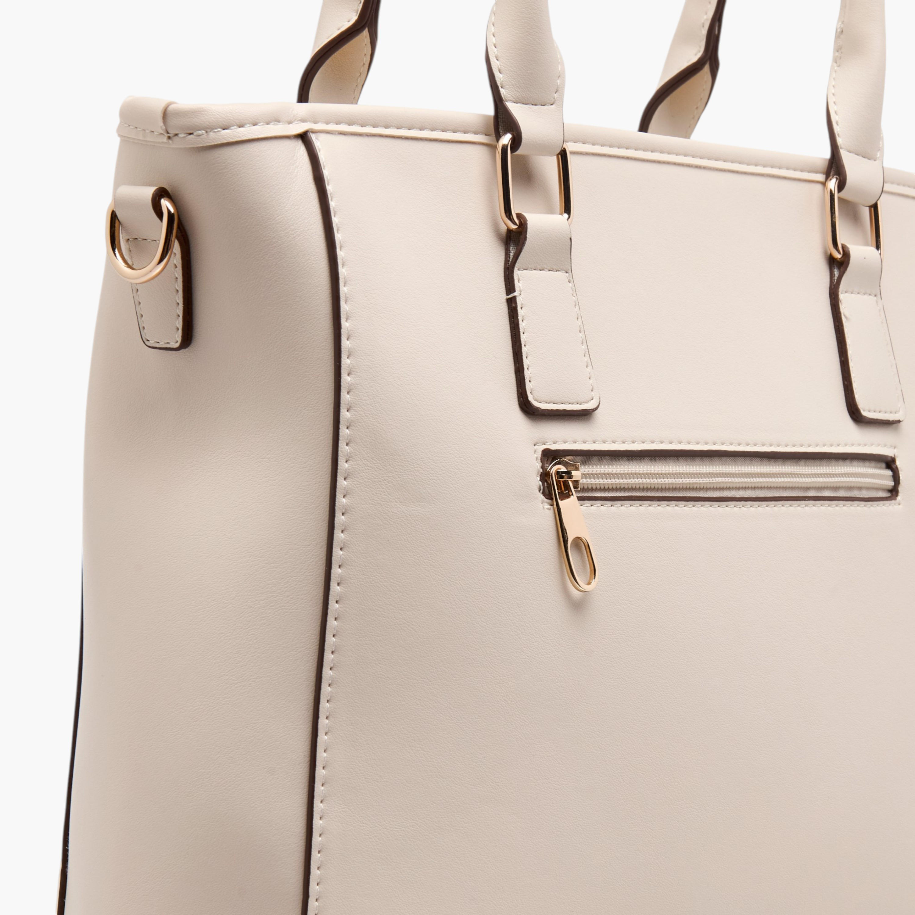 Adore Quilted Tote Bag with Detachable Strap-women-bagsandwallets-handbags-image-5