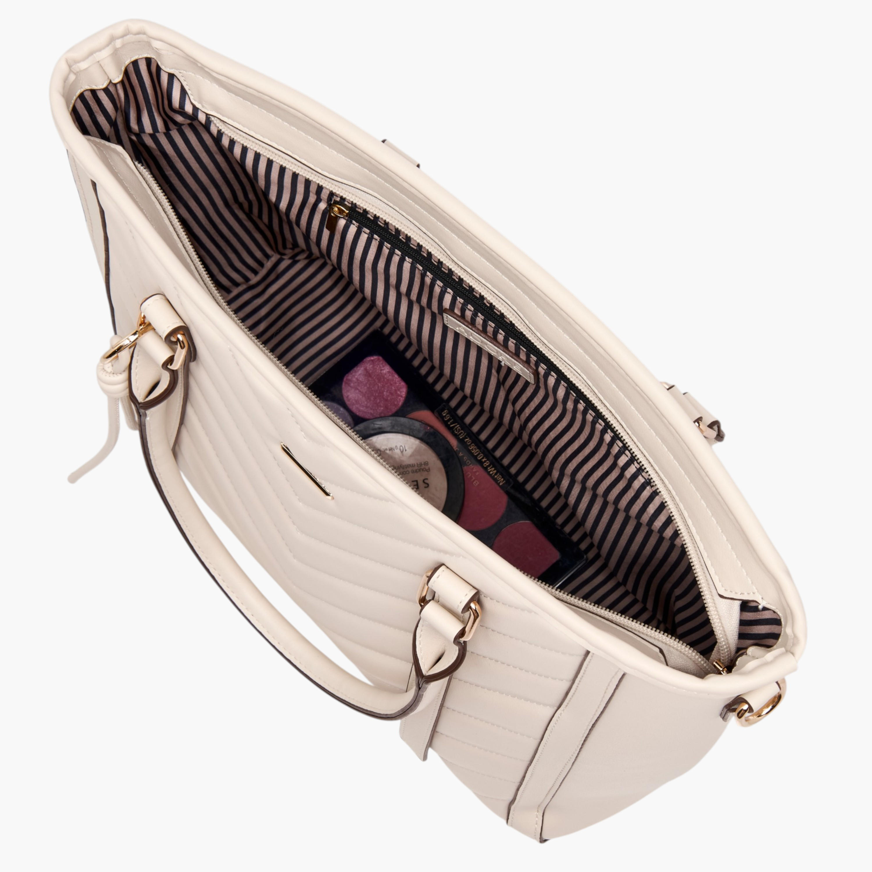 Adore Quilted Tote Bag with Detachable Strap-women-bagsandwallets-handbags-image-7
