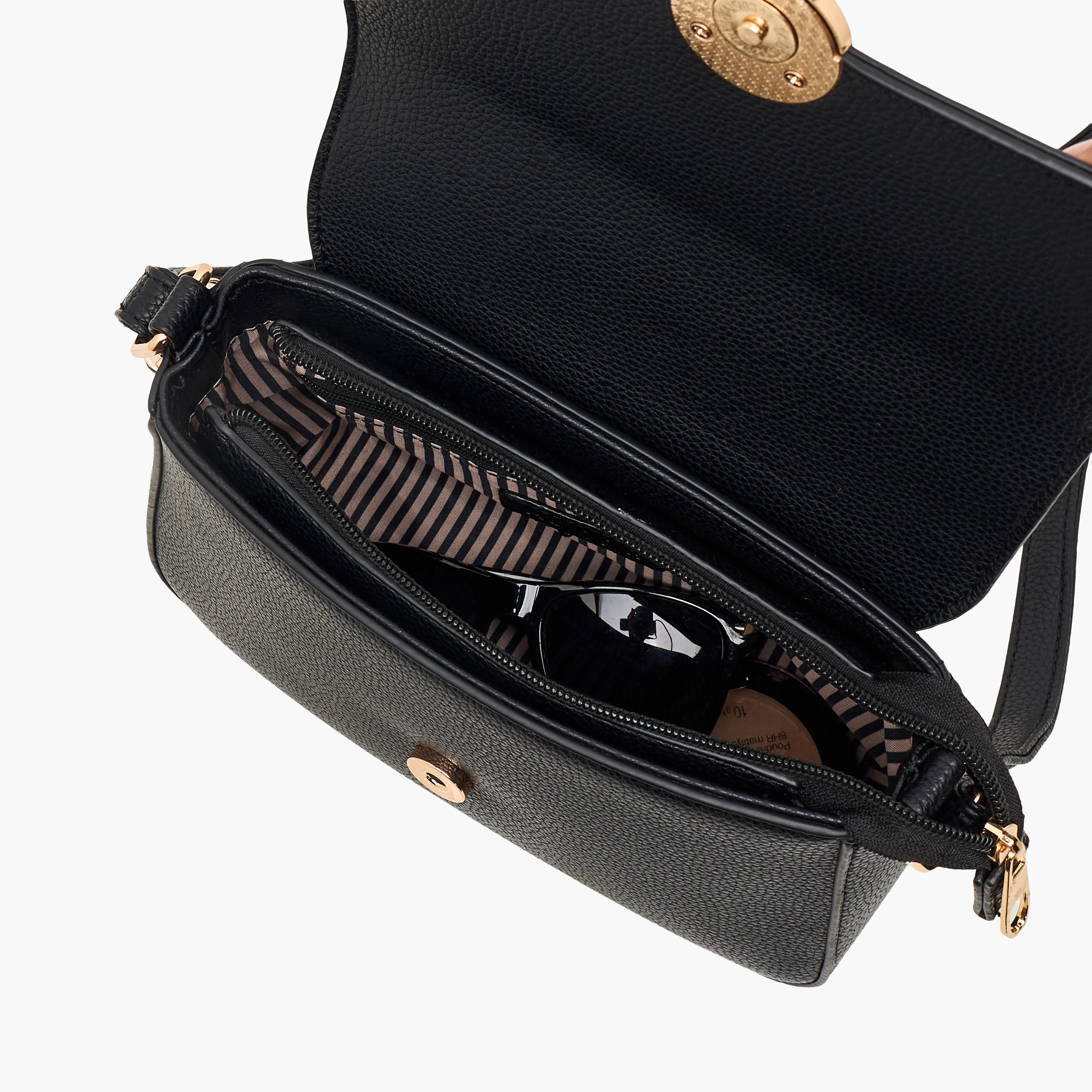 شنطة كروس بودي بارز الملمس بحزام قابل للفصل من أدور-women-bagsandwallets-handbags-image-8