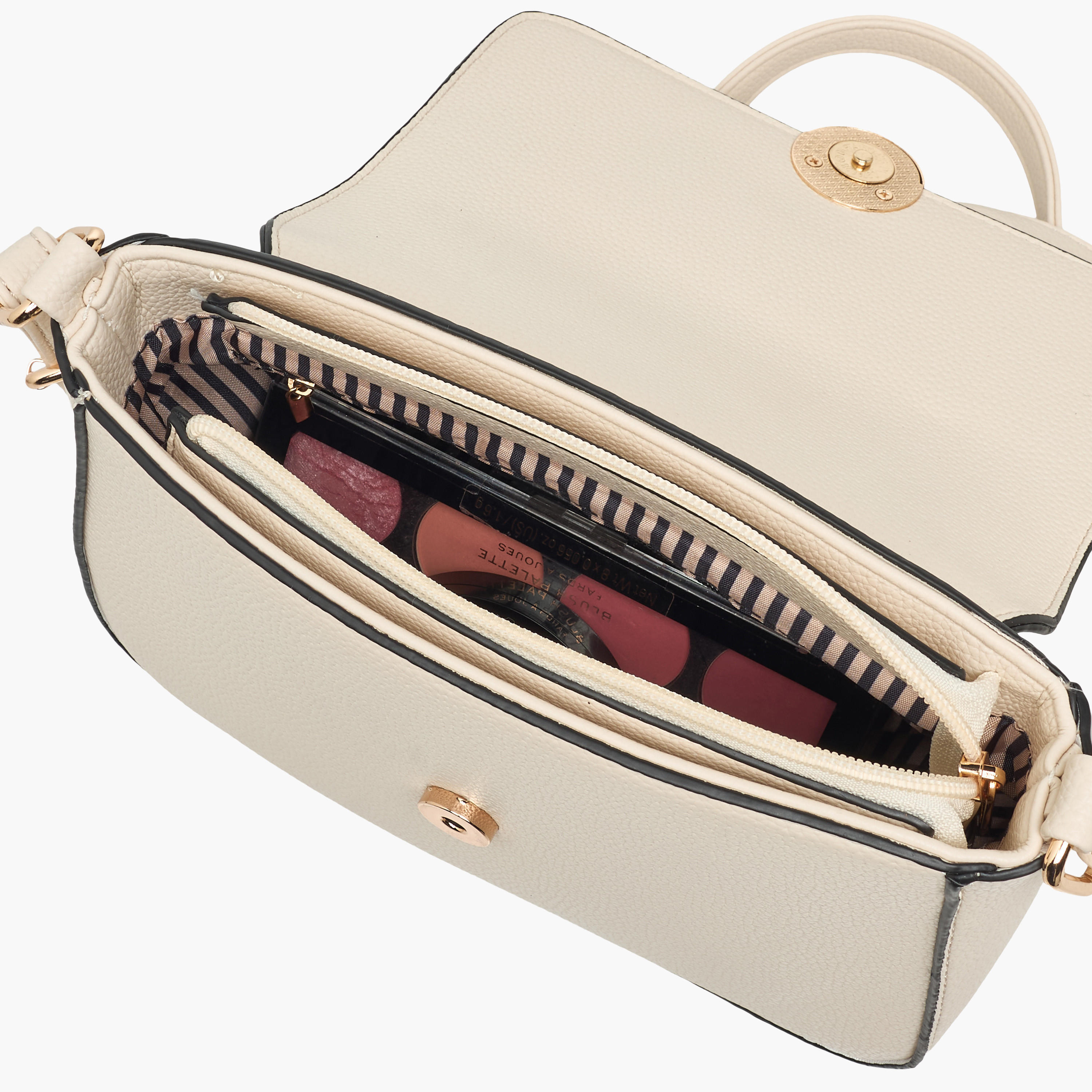 شنطة كروس بودي بارز الملمس بحزام قابل للفصل من أدور-women-bagsandwallets-handbags-image-8