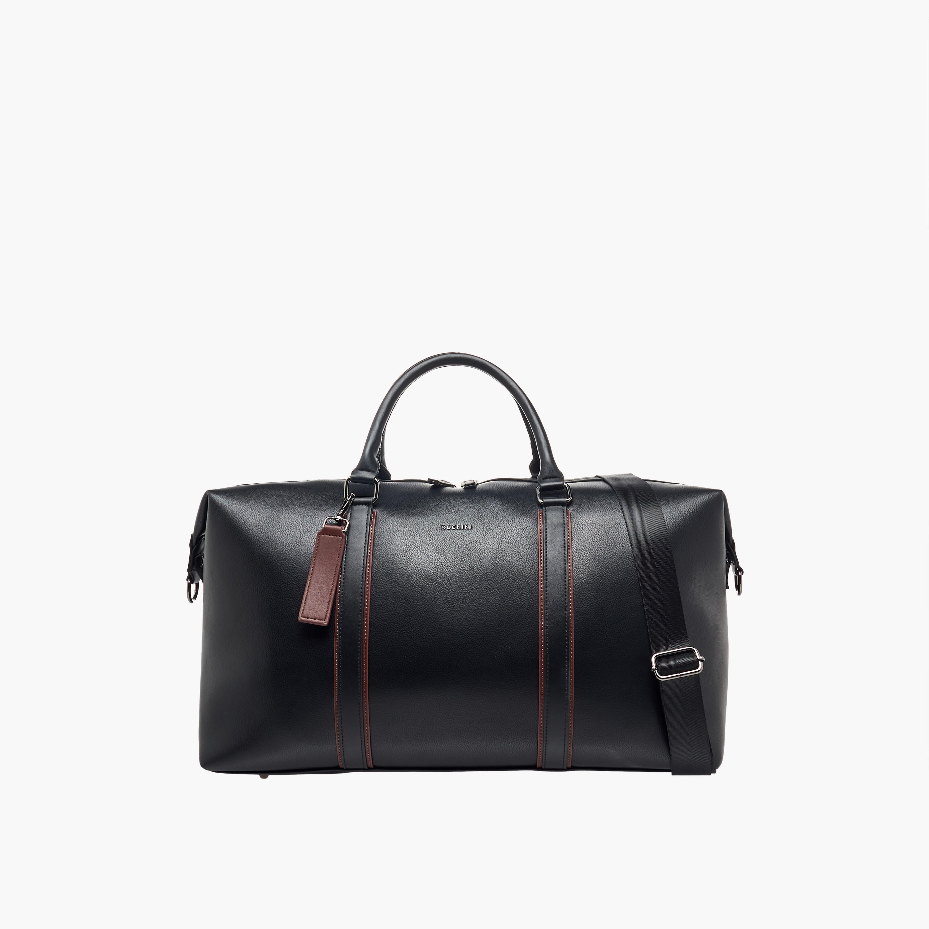Duchini Duffel Bag with Zip Closure Double Handles-travel-luggagesandbags-dufflebags-image-1