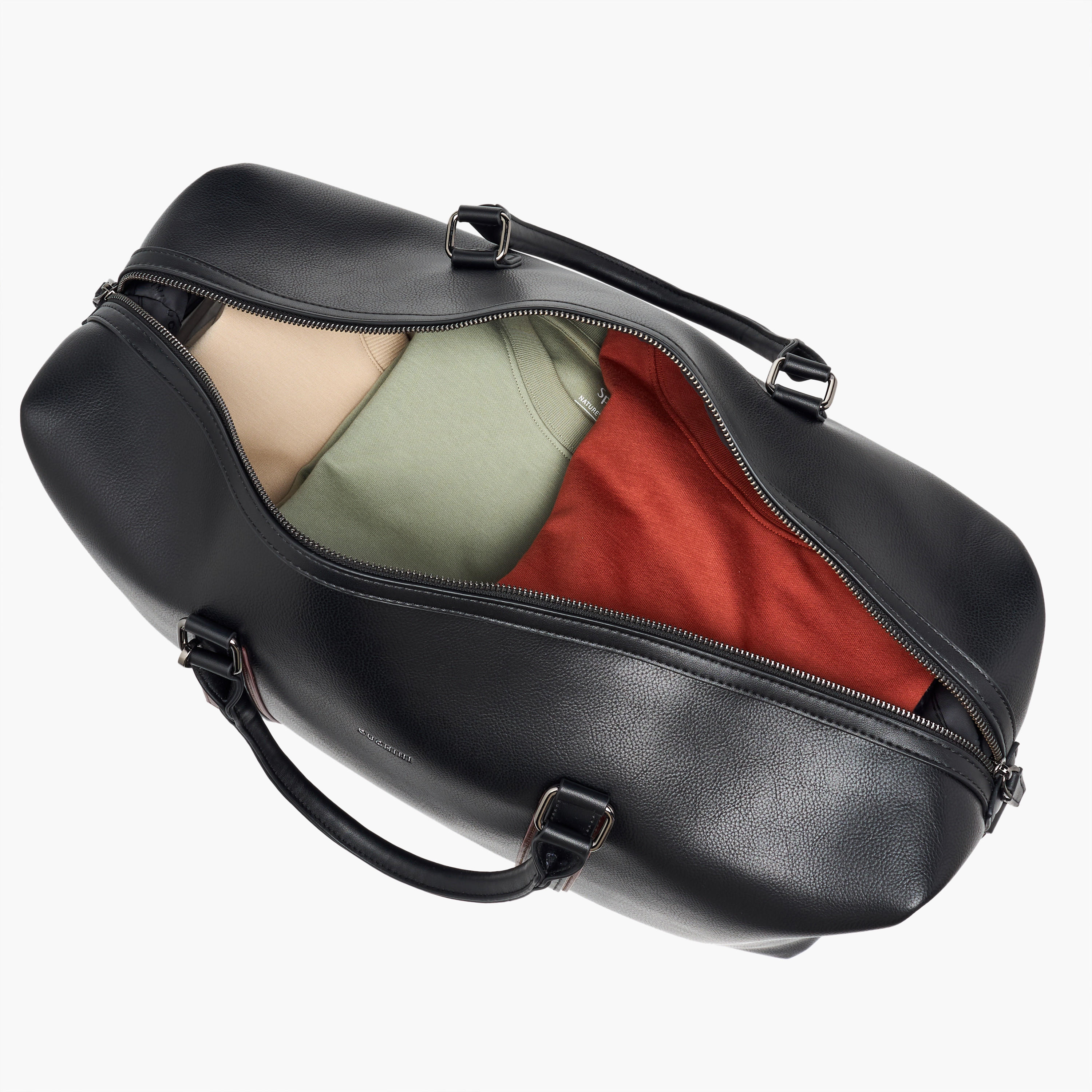 Duchini Duffel Bag with Zip Closure Double Handles-travel-luggagesandbags-dufflebags-image-9