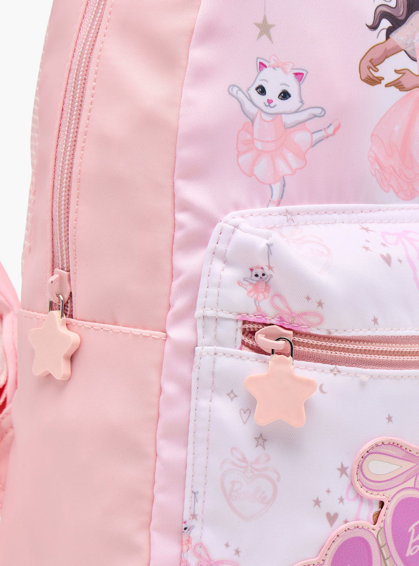 شنطة ظهر بحمالات قابلة للتعديل من باربي-girls-accessories-bags-image-5