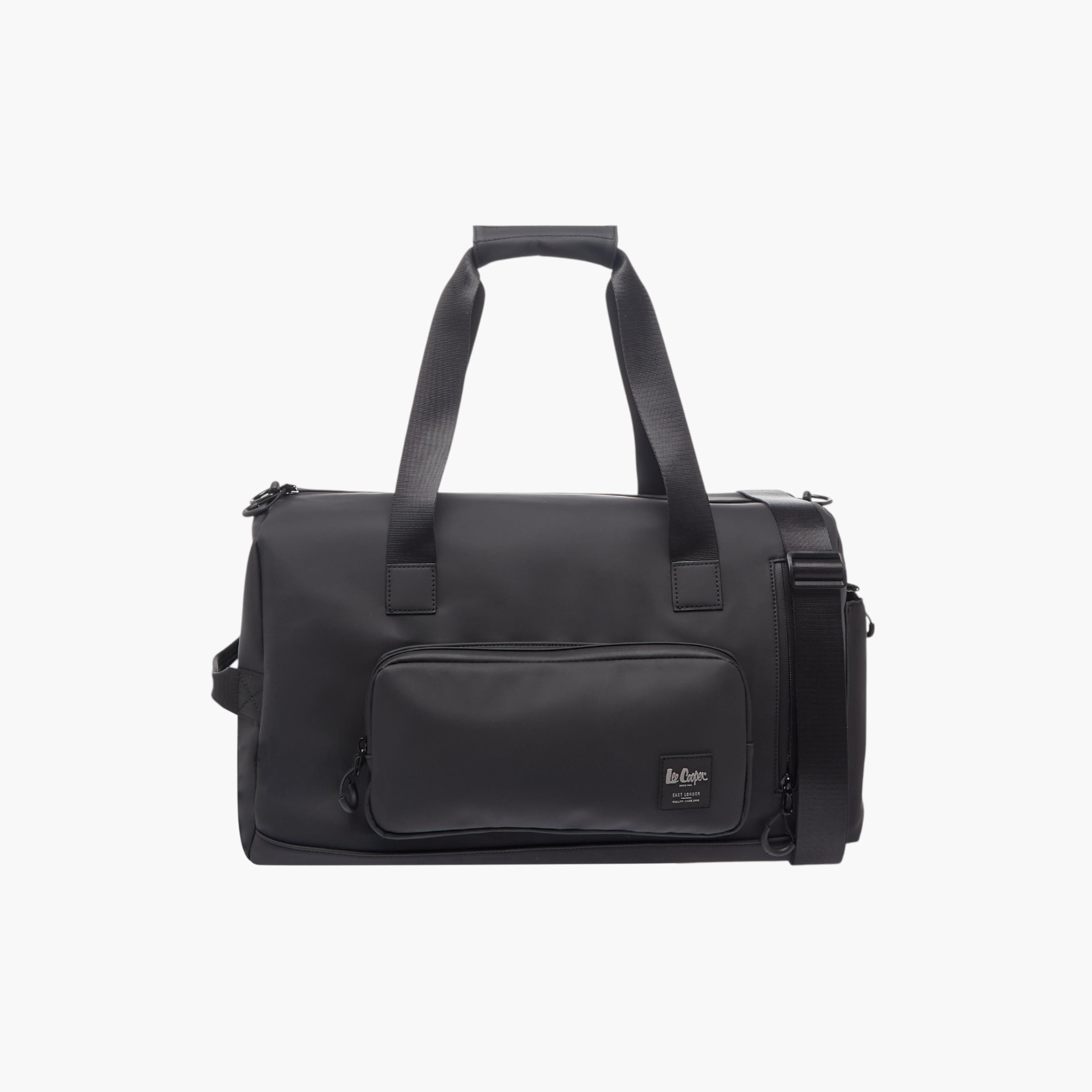 شنطة دافل سادة بسحاب إغلاق وحزام قابل للفصل من لي كوبر-travel-luggagesandbags-dufflebags-image-1