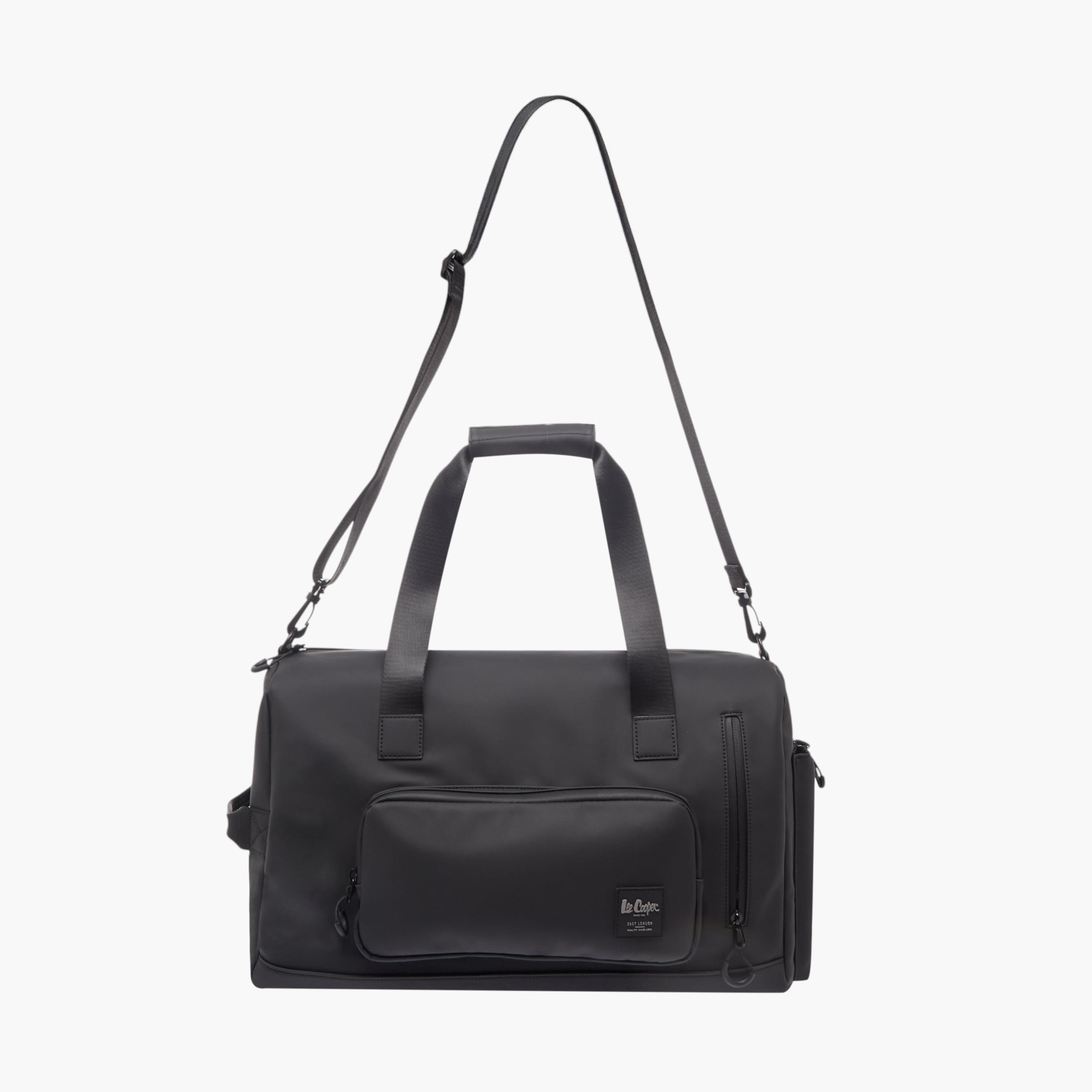شنطة دافل سادة بسحاب إغلاق وحزام قابل للفصل من لي كوبر-travel-luggagesandbags-dufflebags-image-3