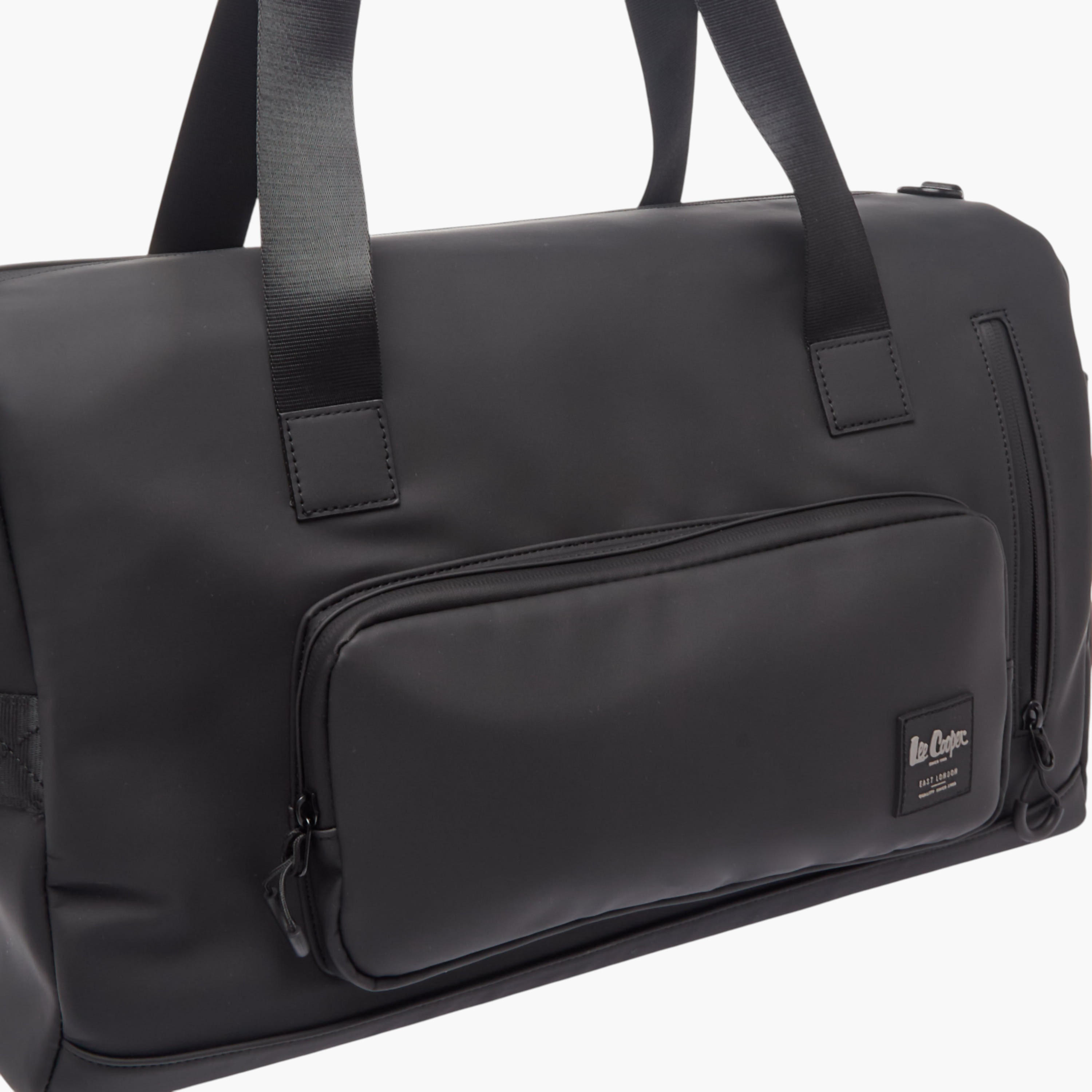 شنطة دافل سادة بسحاب إغلاق وحزام قابل للفصل من لي كوبر-travel-luggagesandbags-dufflebags-image-6
