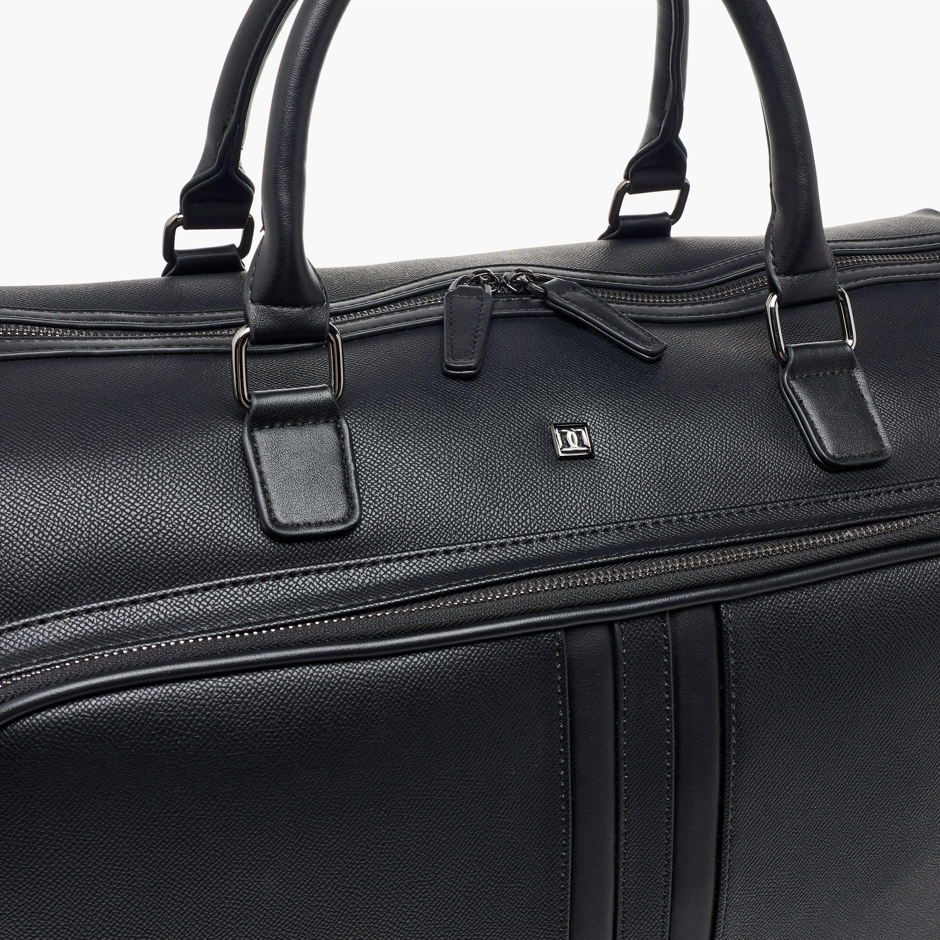 Duchini Duffle Bag Zip Closure Double Handles-travel-luggagesandbags-dufflebags-image-5