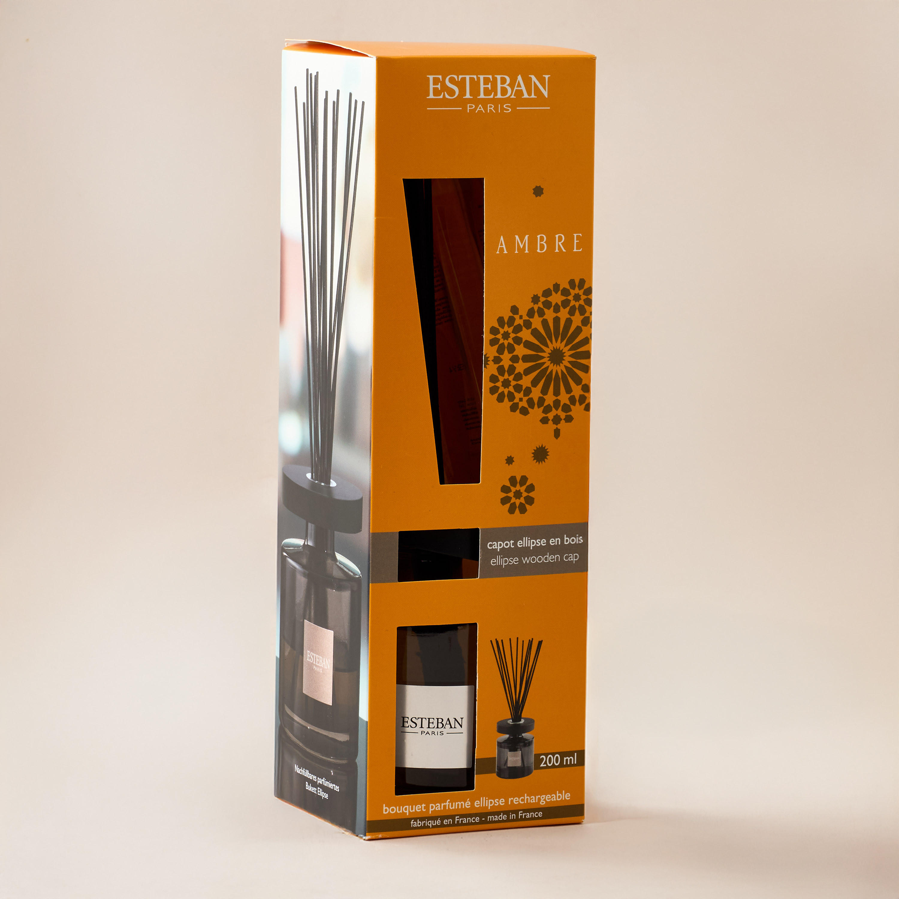 Esteban Paris Ambre Refillable Ellipse Scented Bouquet - 200 ml-household-homefragrance-fragranceoilsandessence-image-6