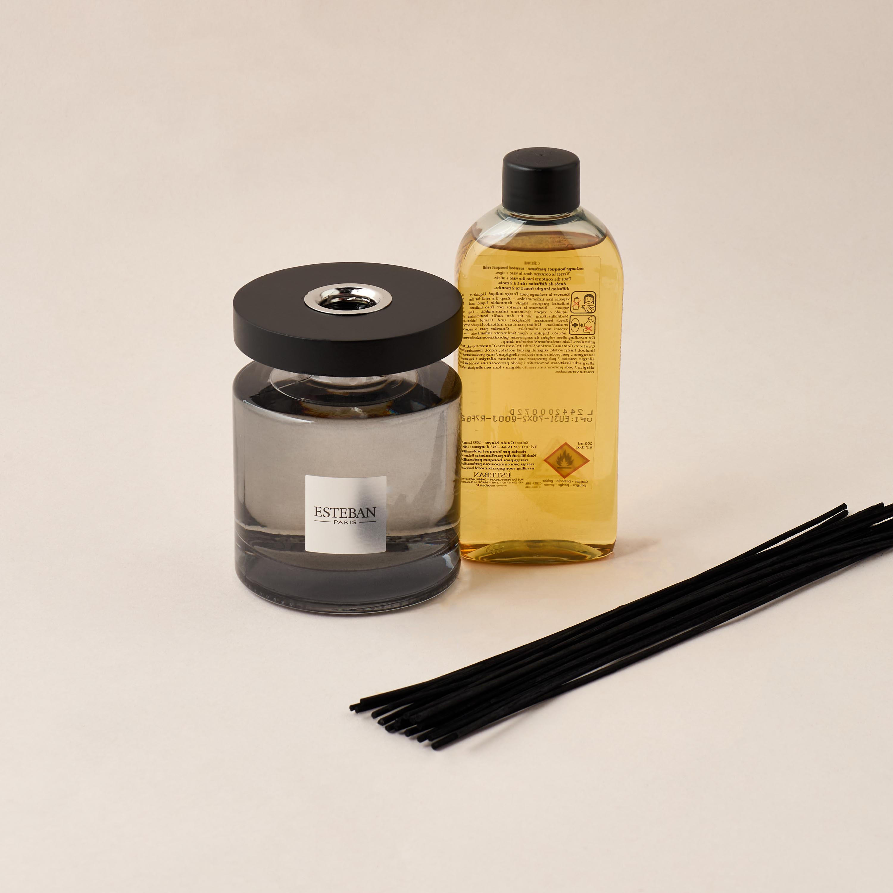 Esteban Cedre Scented Reed Diffuser Set - 200 ml-household-homefragrance-reeddiffusers-image-4
