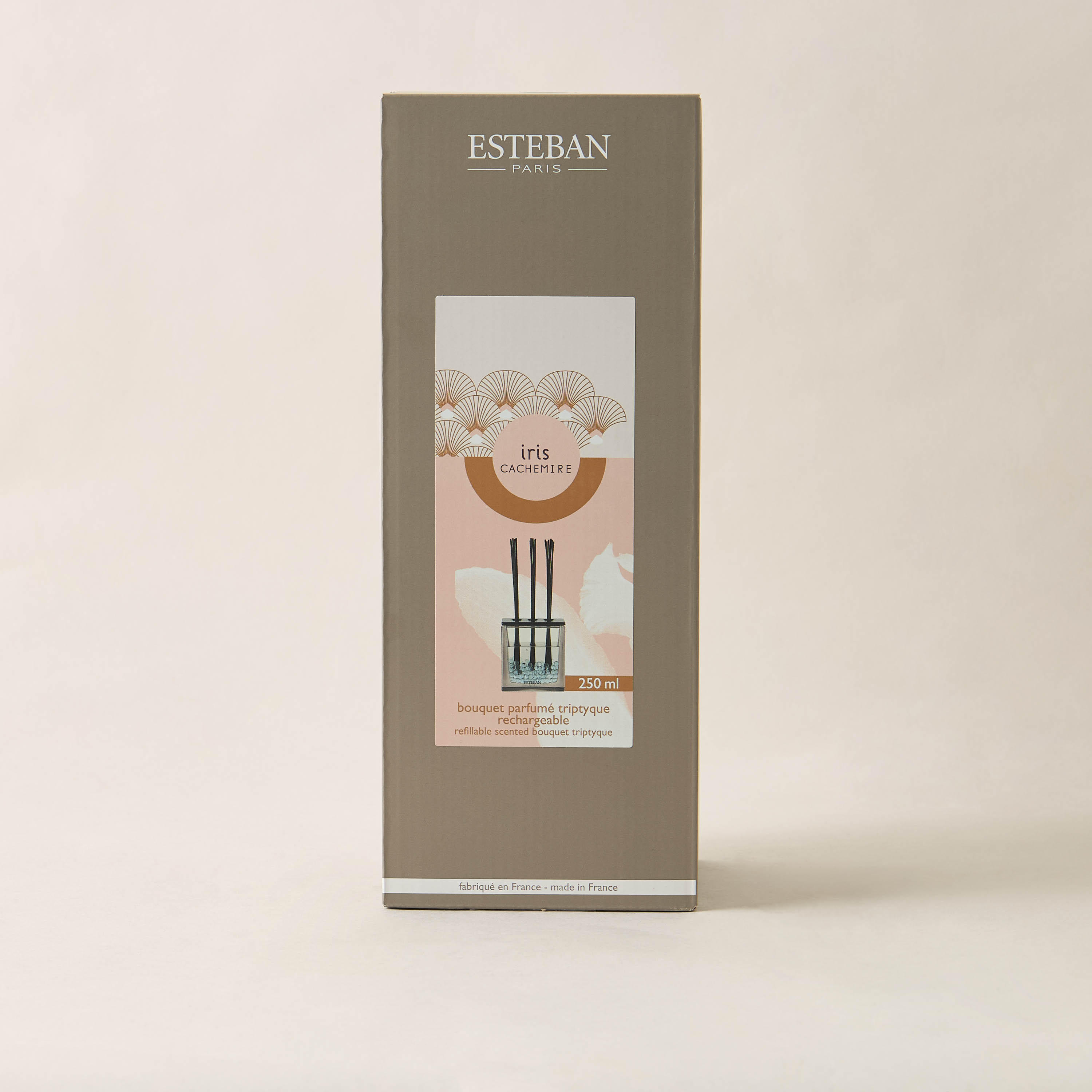 Esteban Iris Cachemire Scented Reed Diffuser Set - 250 ml-household-homefragrance-reeddiffusers-image-4