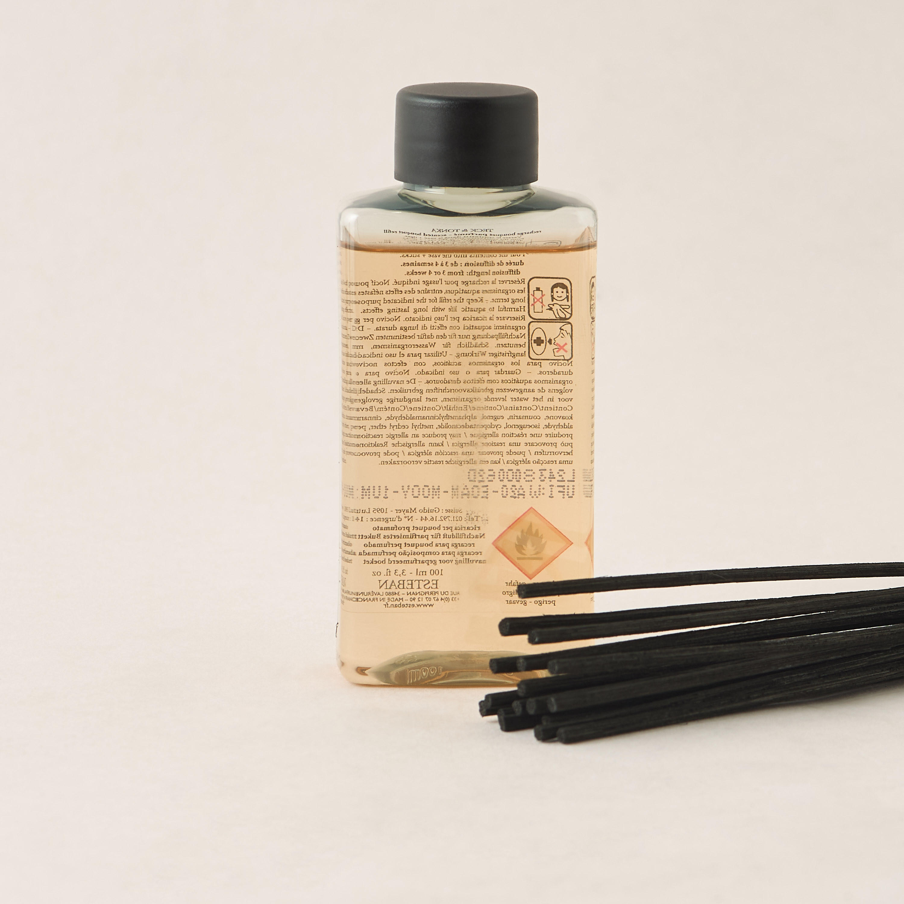 Esteban Teck and Tonka Scented Reed Diffuser Set - 100 ml-household-homefragrance-fragranceoilsandessence-image-3