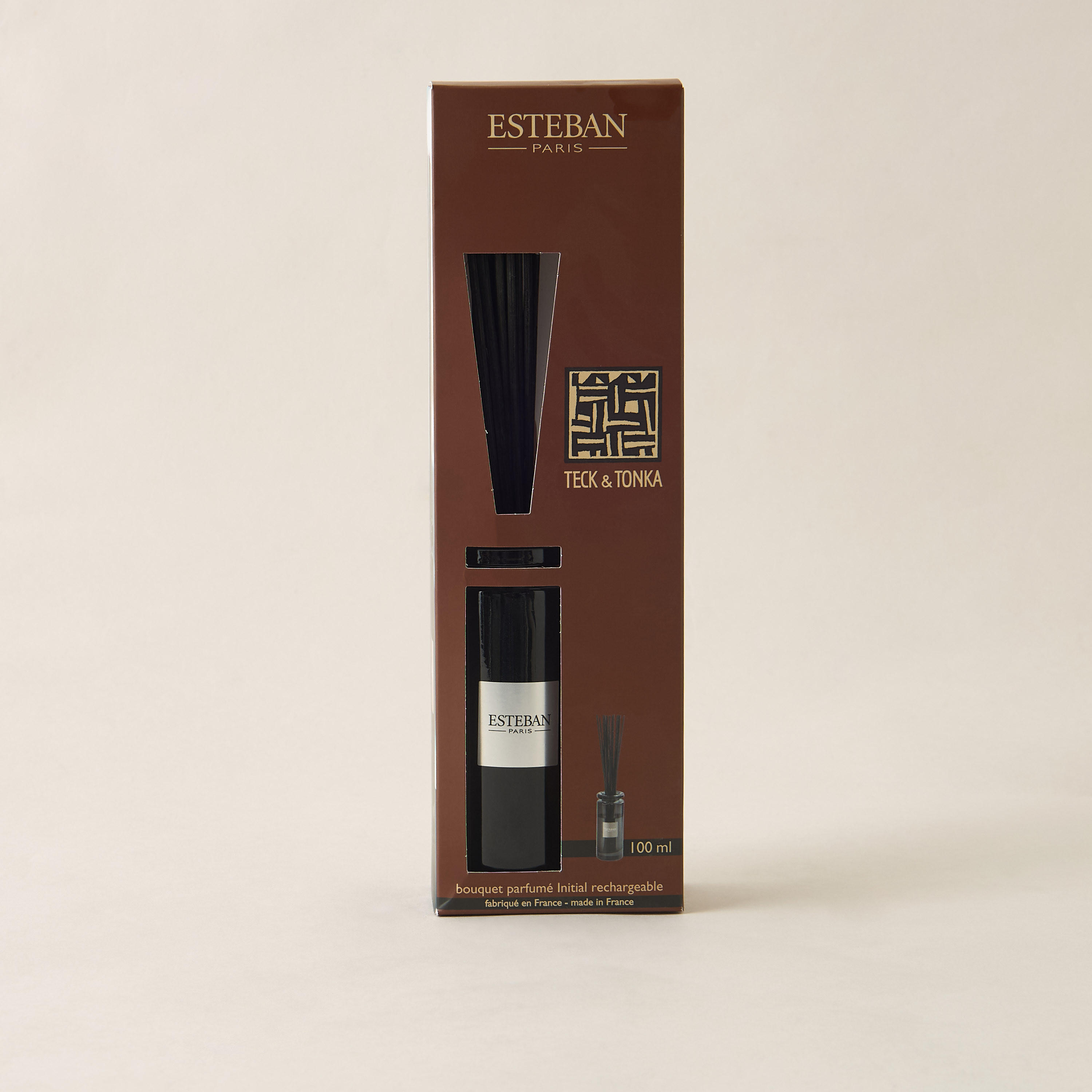 Esteban Teck and Tonka Scented Reed Diffuser Set - 100 ml-household-homefragrance-fragranceoilsandessence-image-4