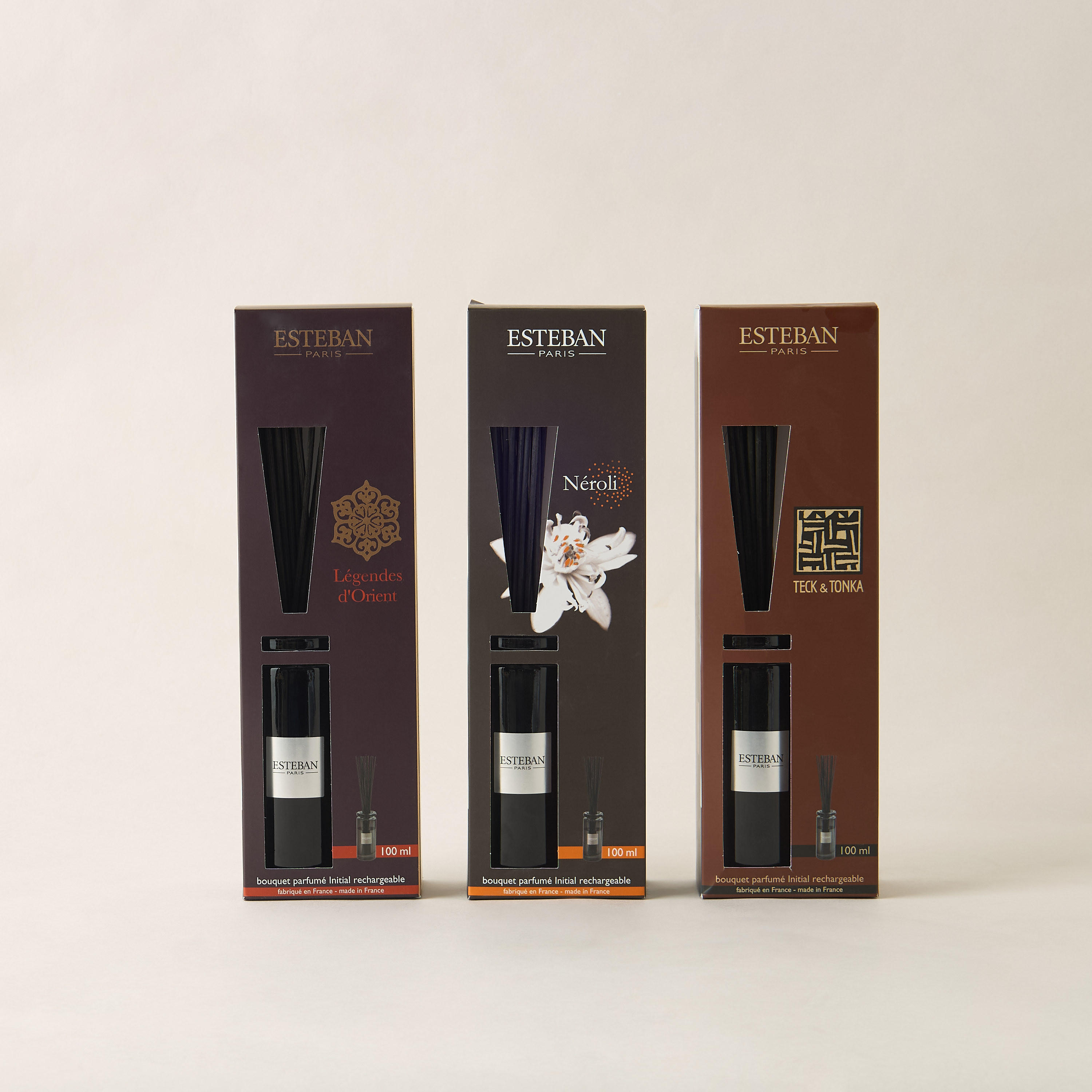 Esteban Teck and Tonka Scented Reed Diffuser Set - 100 ml-household-homefragrance-fragranceoilsandessence-image-5