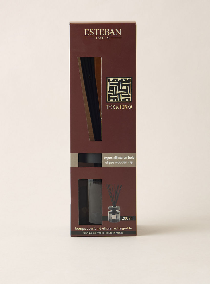 Esteban Teck and Tonka Scented Reed Diffuser Set - 200 ml-household-homefragrance-reeddiffusers-image-4