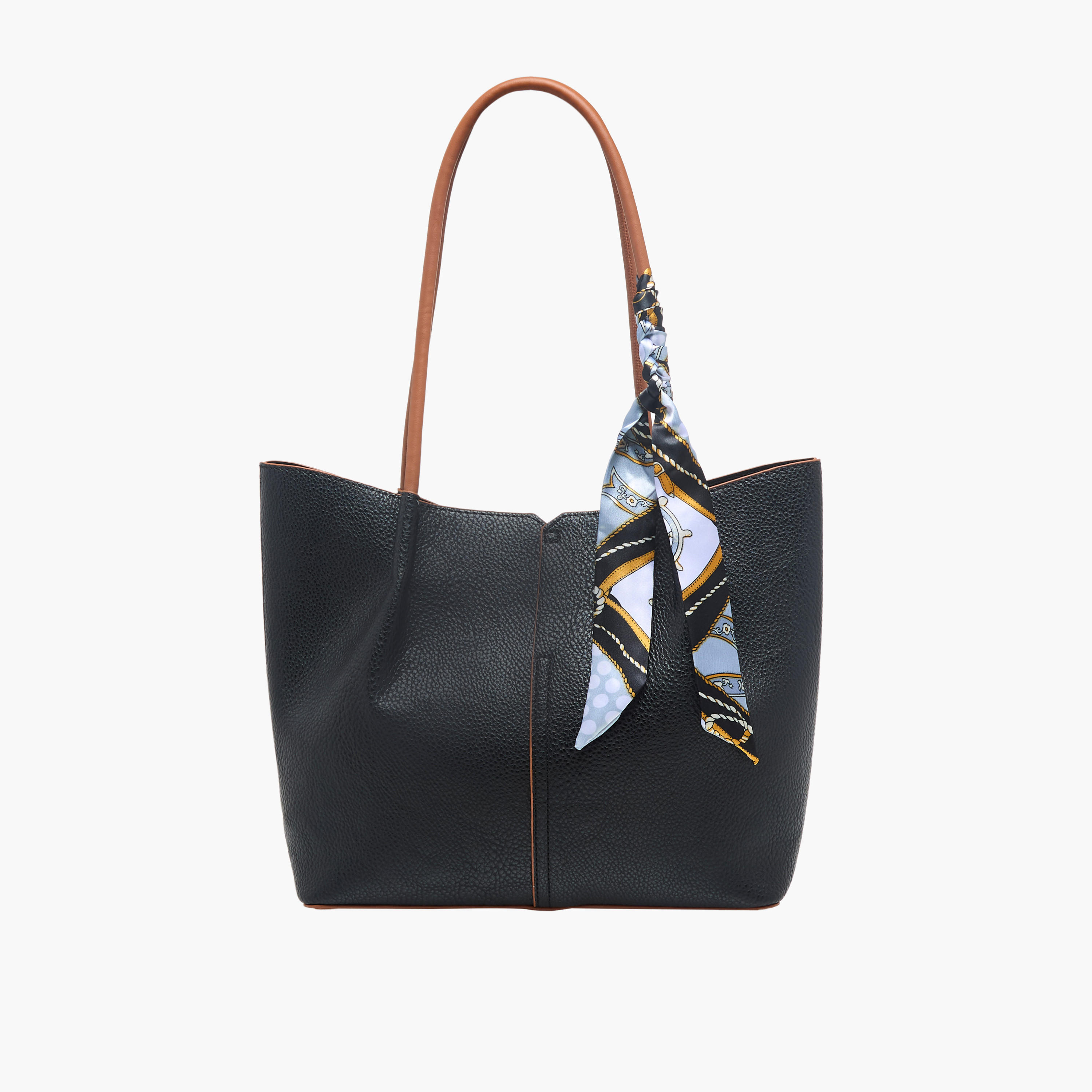 شنطة توت بزينة وشاح مع شنطة صغيرة من أدور توم-women-bagsandwallets-handbags-image-3