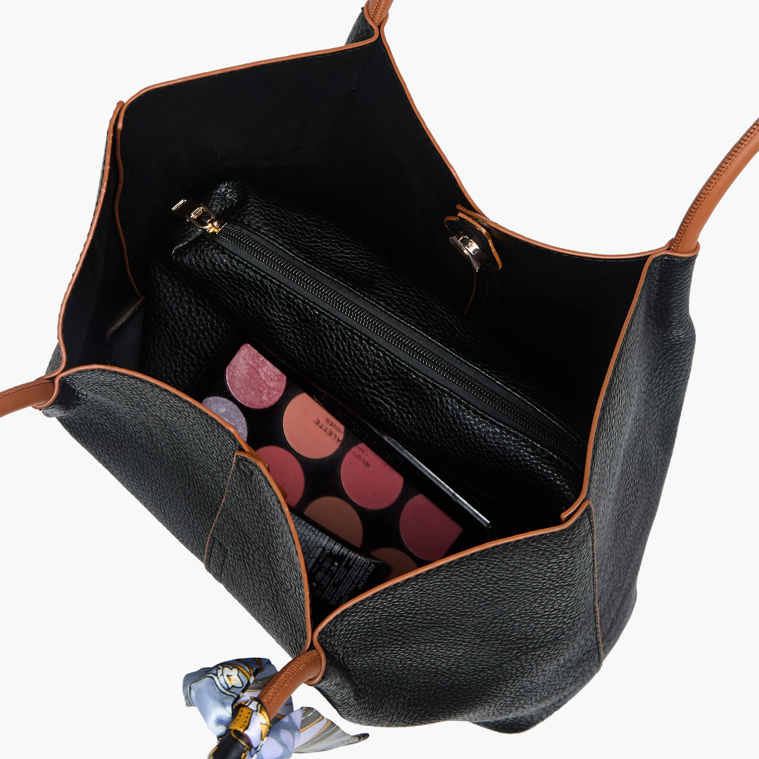 شنطة توت بزينة وشاح مع شنطة صغيرة من أدور توم-women-bagsandwallets-handbags-image-9