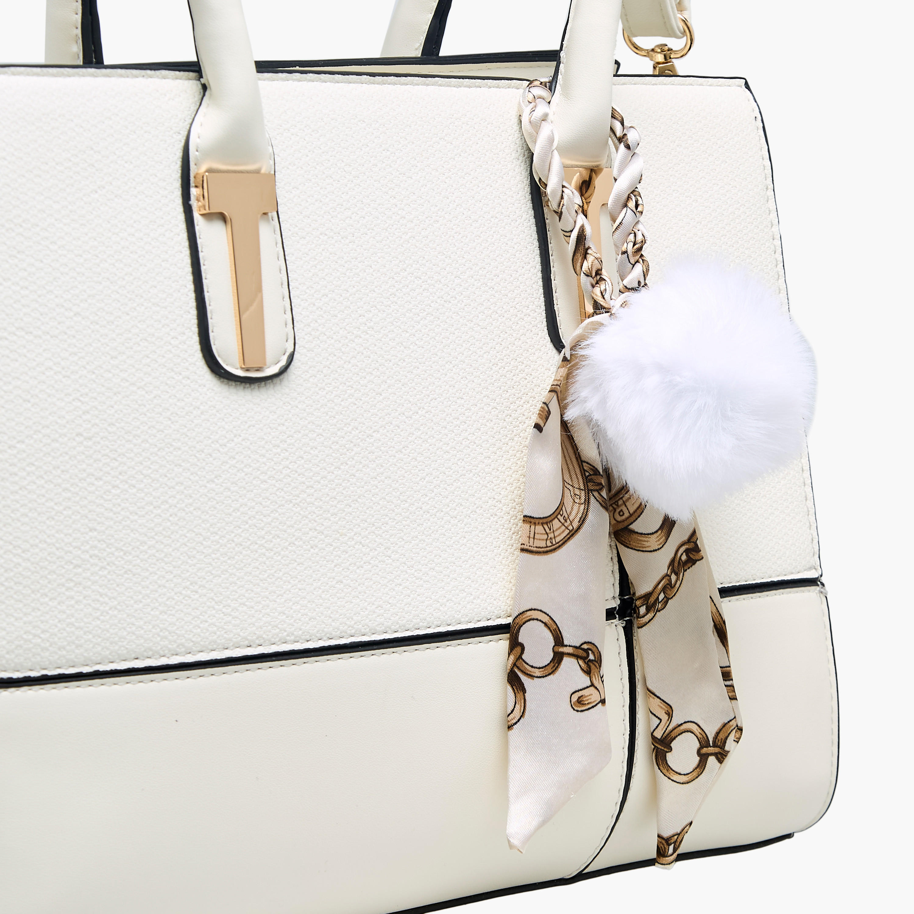 شنطة توت بزينة وشاح مع شنطة صغيرة من أدور توم-women-bagsandwallets-handbags-image-4