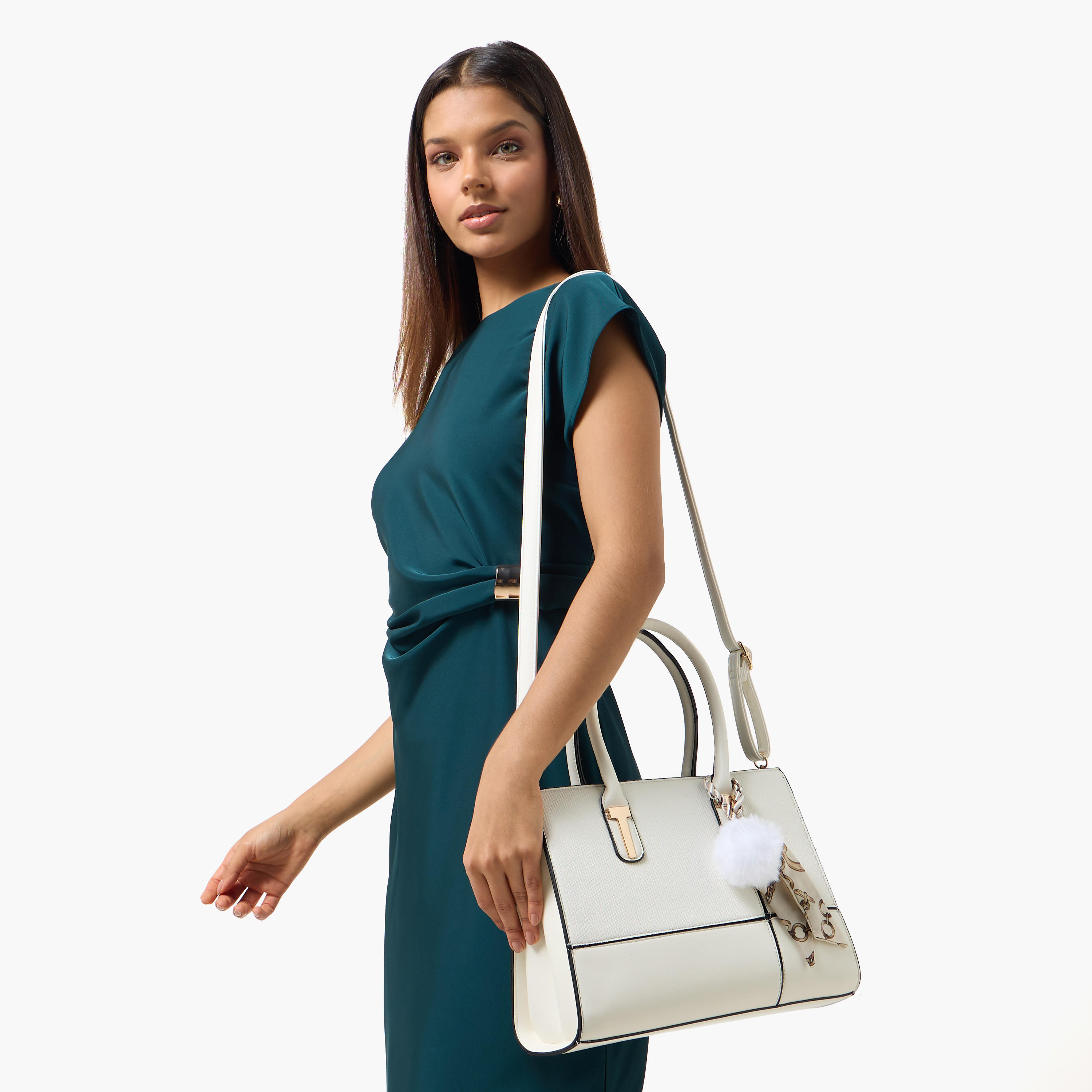 شنطة توت بزينة وشاح مع شنطة صغيرة من أدور توم-women-bagsandwallets-handbags-image-8