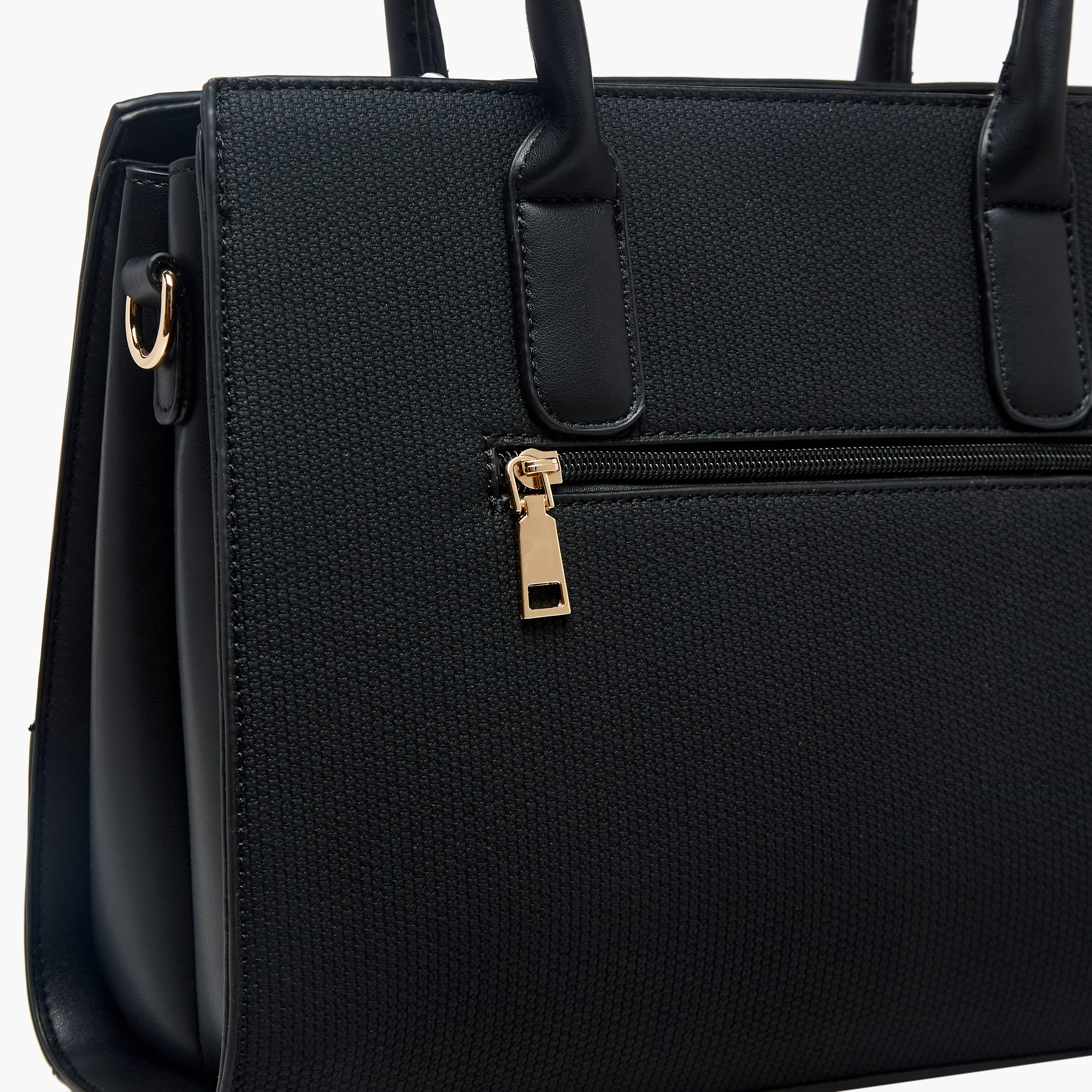 Adore Tom Scarf Accent Tote Bag with Pouch-women-bagsandwallets-handbags-image-6