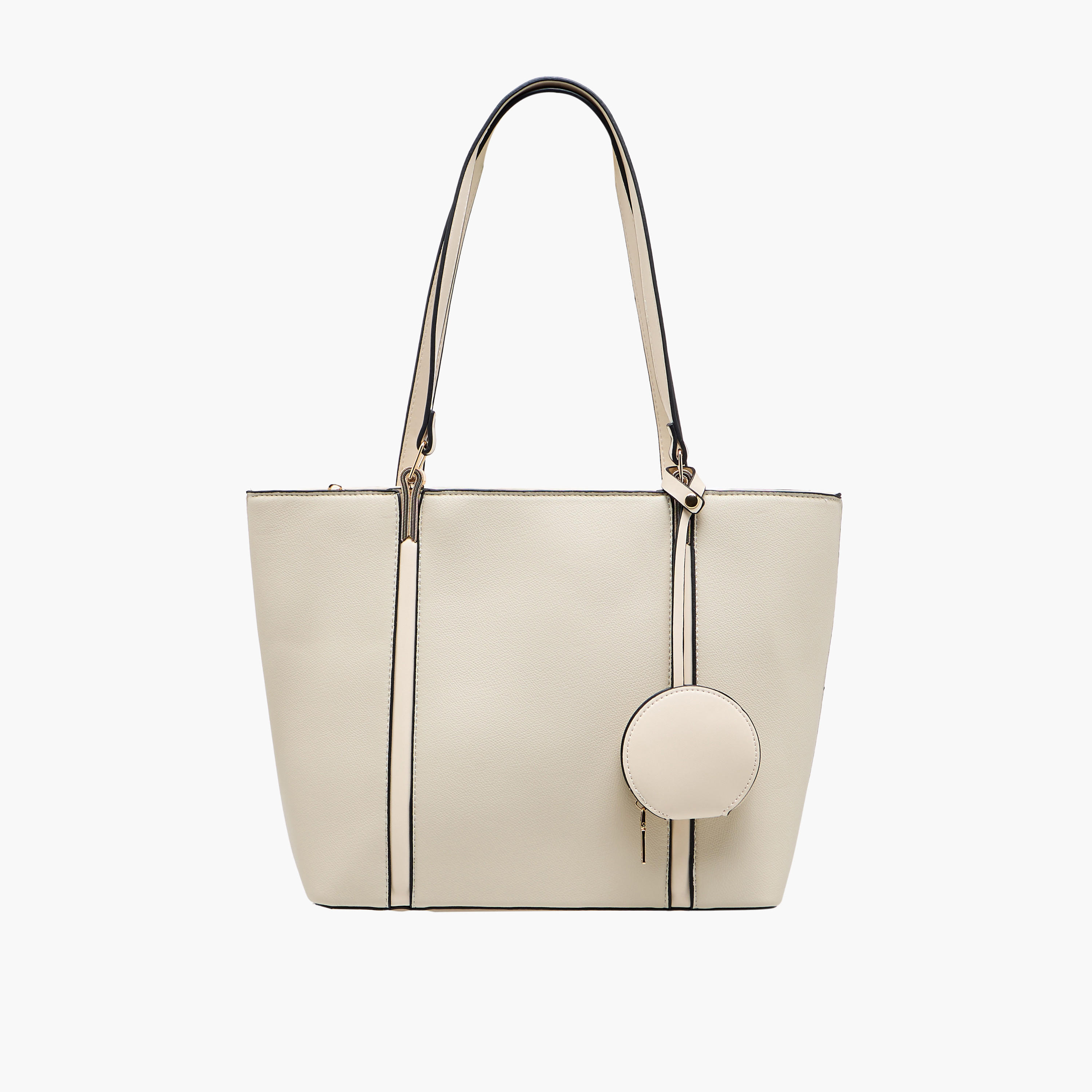 شنطة توتي بارزة الملمس مع محفظة عملات نقدية من أدور توم-women-bagsandwallets-handbags-image-1