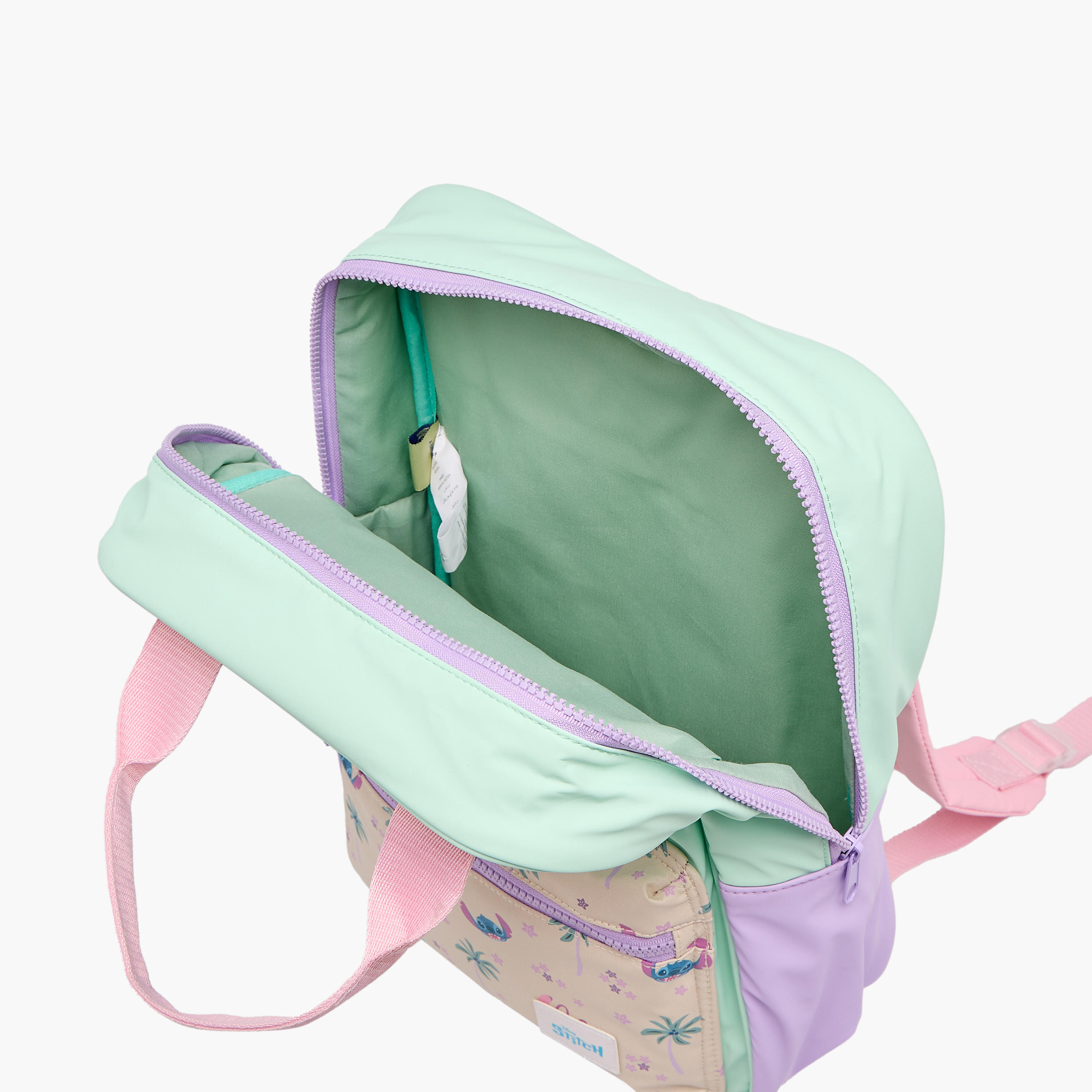 Disney Stitch School Backpack for Girls 5-8 Years with Zip Pocket-school-bagsandbackpacks-backpacks-image-6