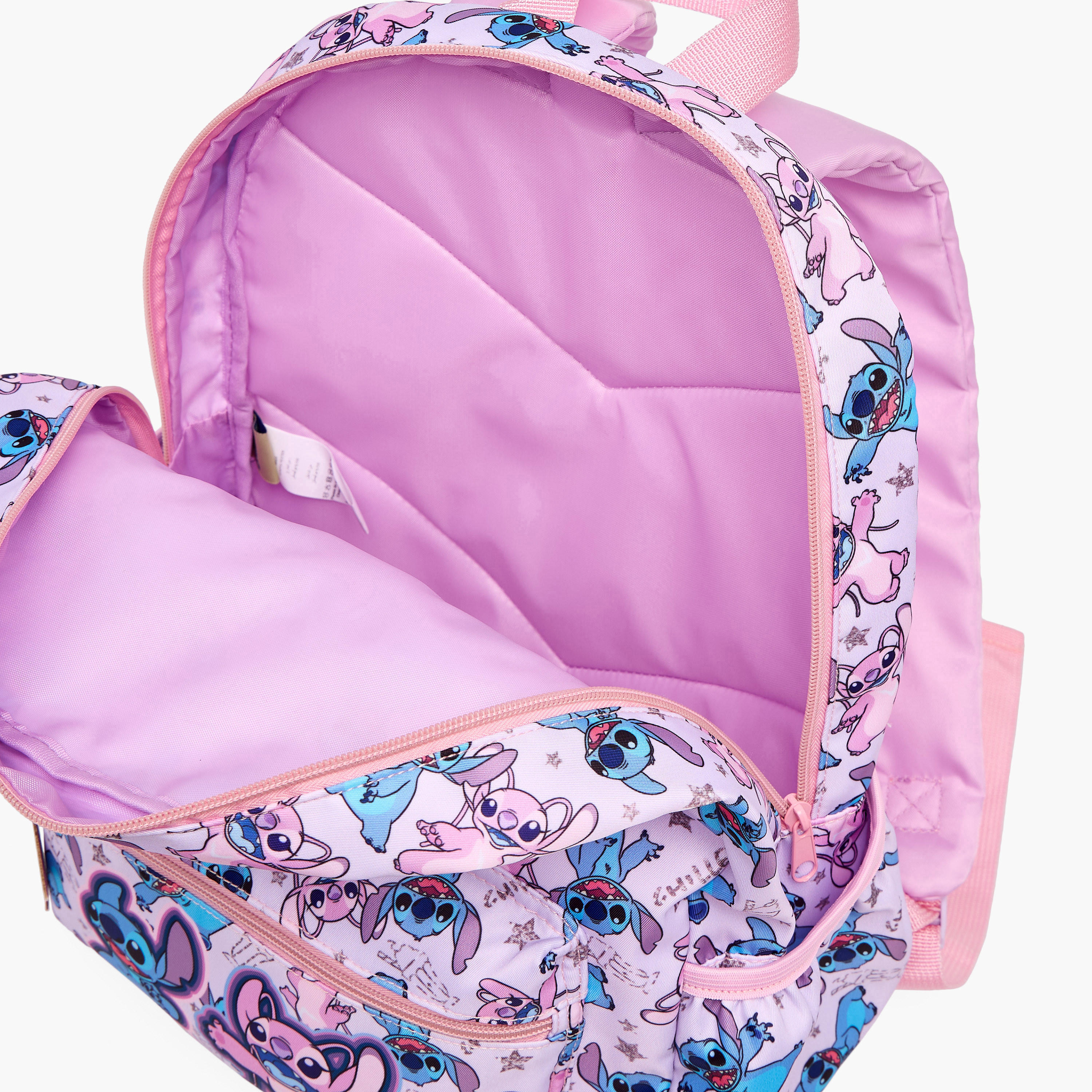 Disney Backpack with Stitch and Angel Print-boys-accessories-bagsandbackpacks-image-1