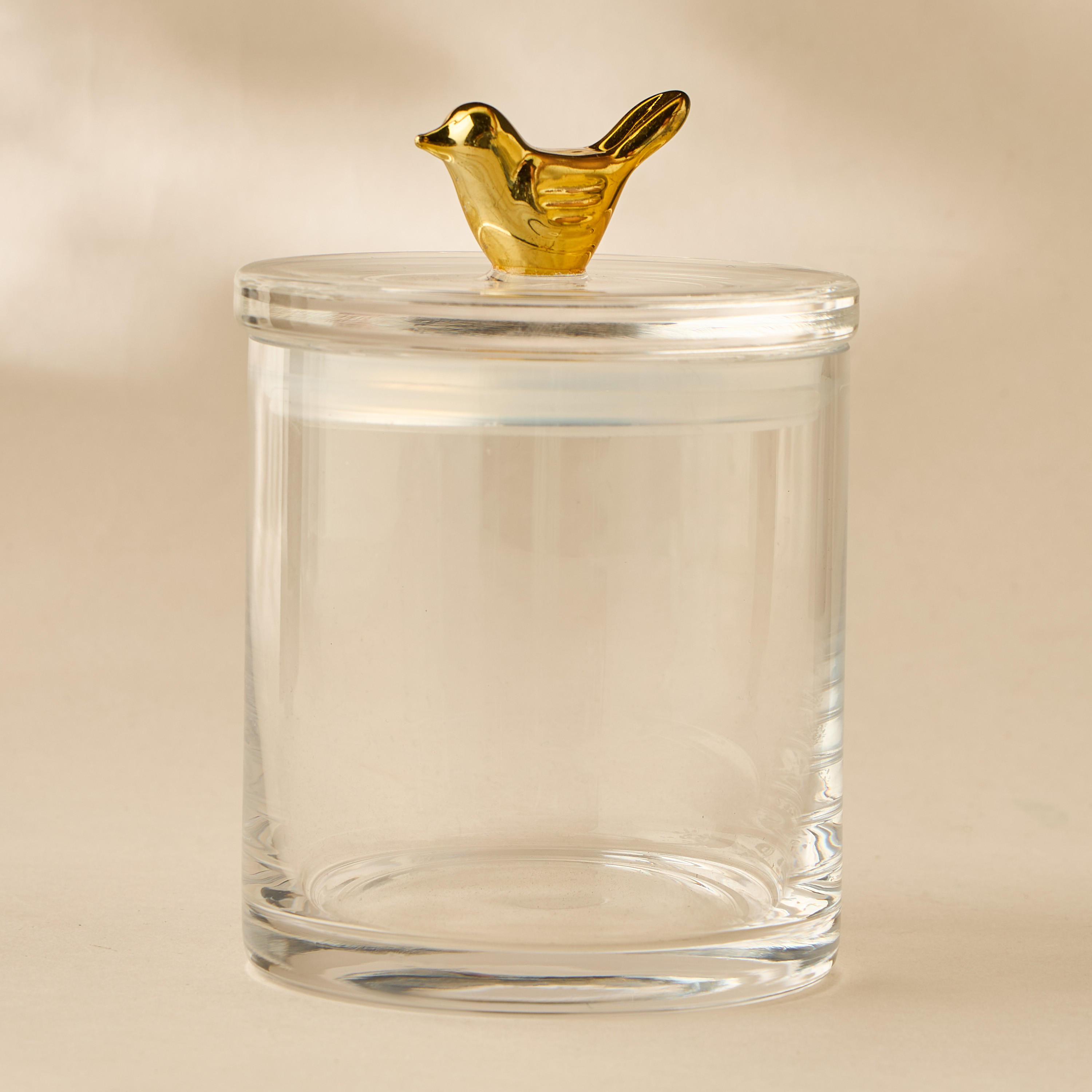 Bird Accent Glass Canister - 500 ml-household-kitchen-foodstorage-containers-image-3