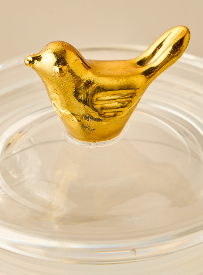 Bird Accent Glass Canister - 500 ml-household-kitchen-foodstorage-containers-image-5