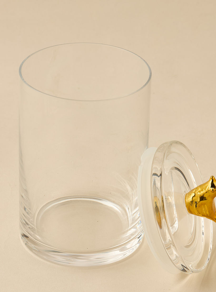 Bird Accent Glass Canister - 500 ml-household-kitchen-foodstorage-containers-image-6