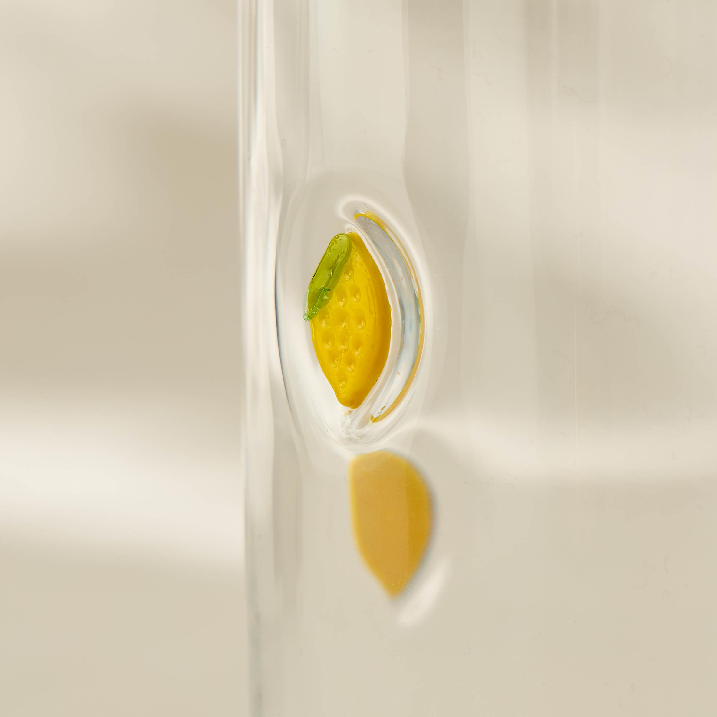 Lemon Accent Glass Canister - 800 ml-household-kitchen-foodstorage-containers-image-2