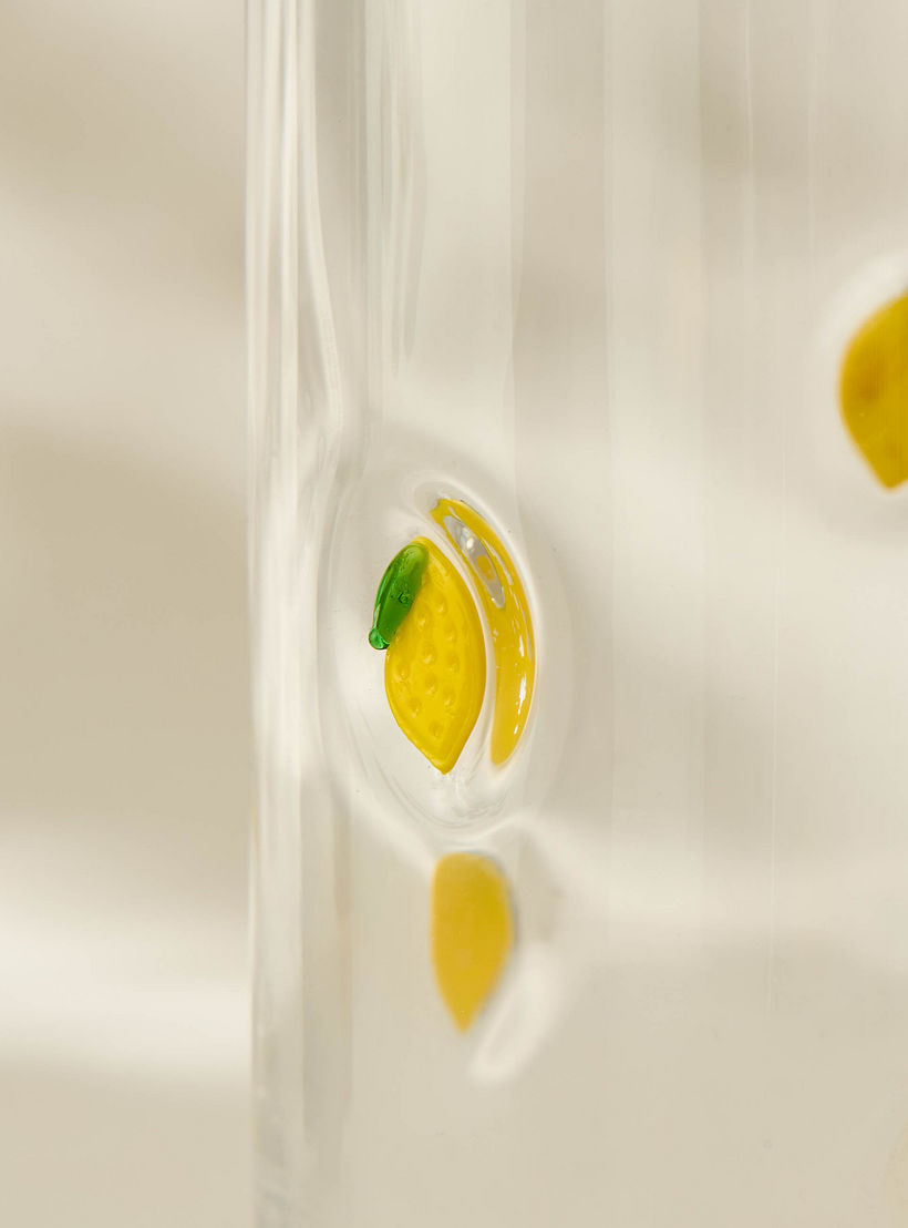 Lemon Accent Glass Pitcher- 1000 ml-household-dining-drinkserveware-jugsdecantersandcarafes-image-3