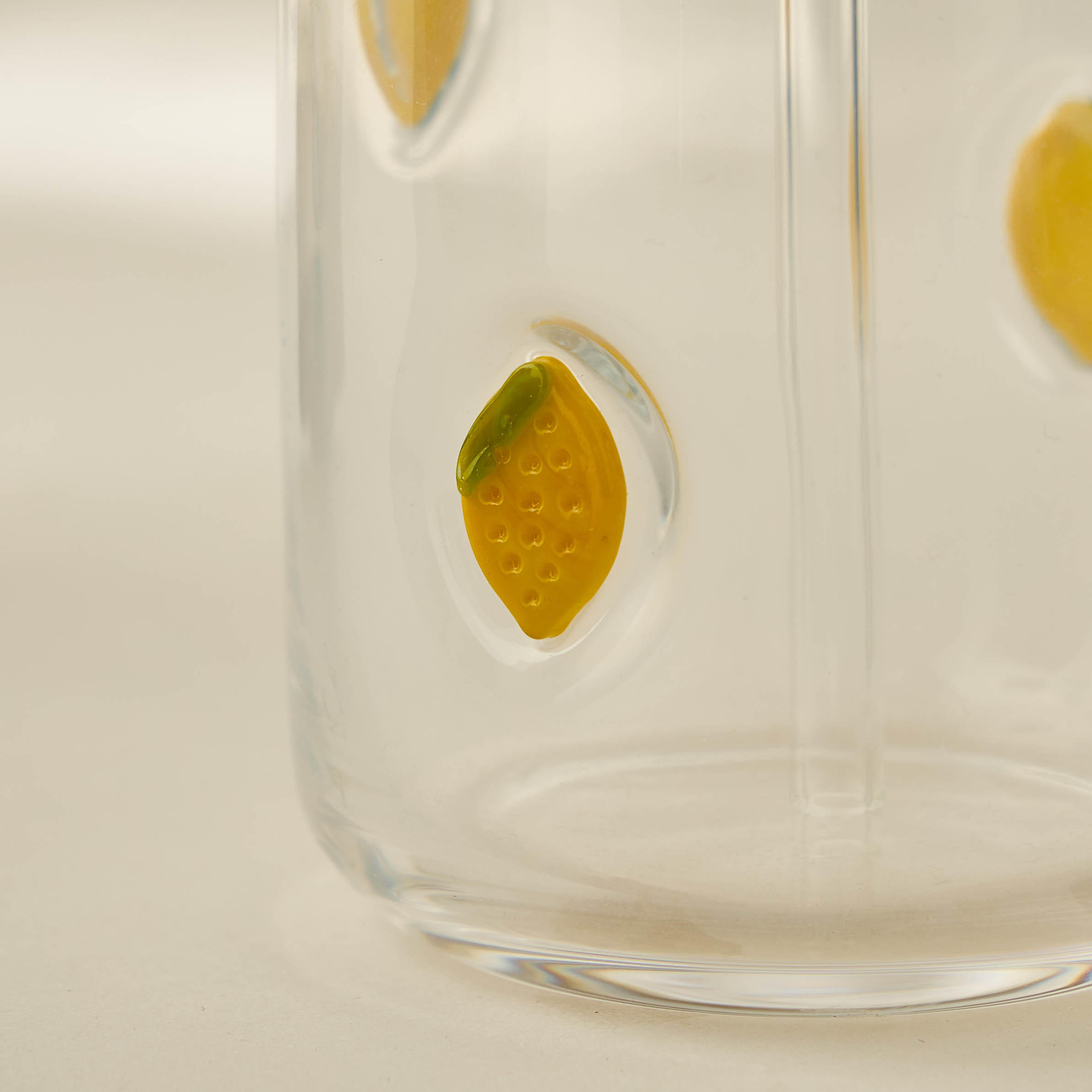 Lemon Accent Glass Sipper Bottle- 530 ml-household-dining-glassware-drinkingglasses-image-4
