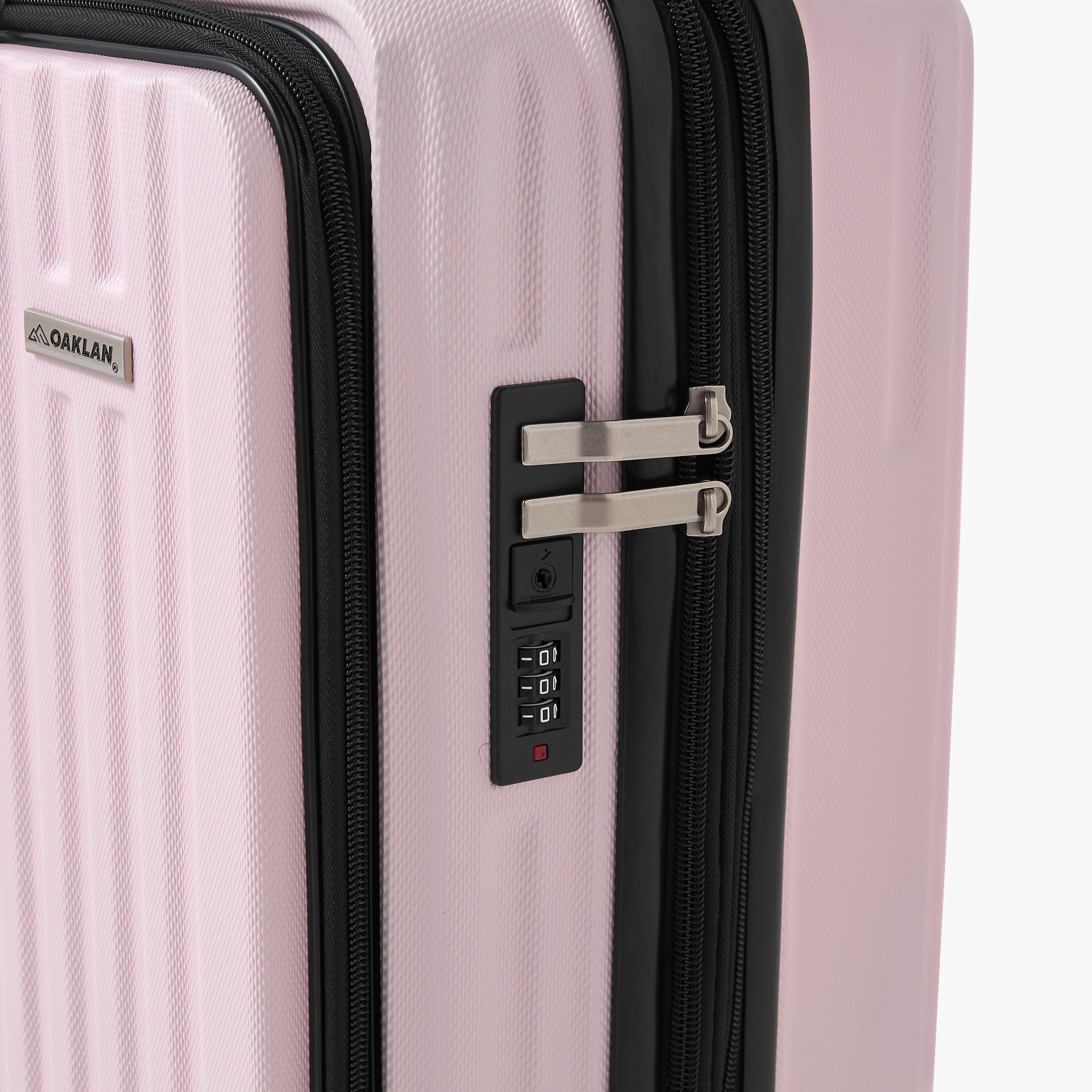 Oaklan by Shoexpress Textured Hardcase Luggage Trolley with Retractable Handle - Cabin-travel-luggagesandbags-luggage-image-5