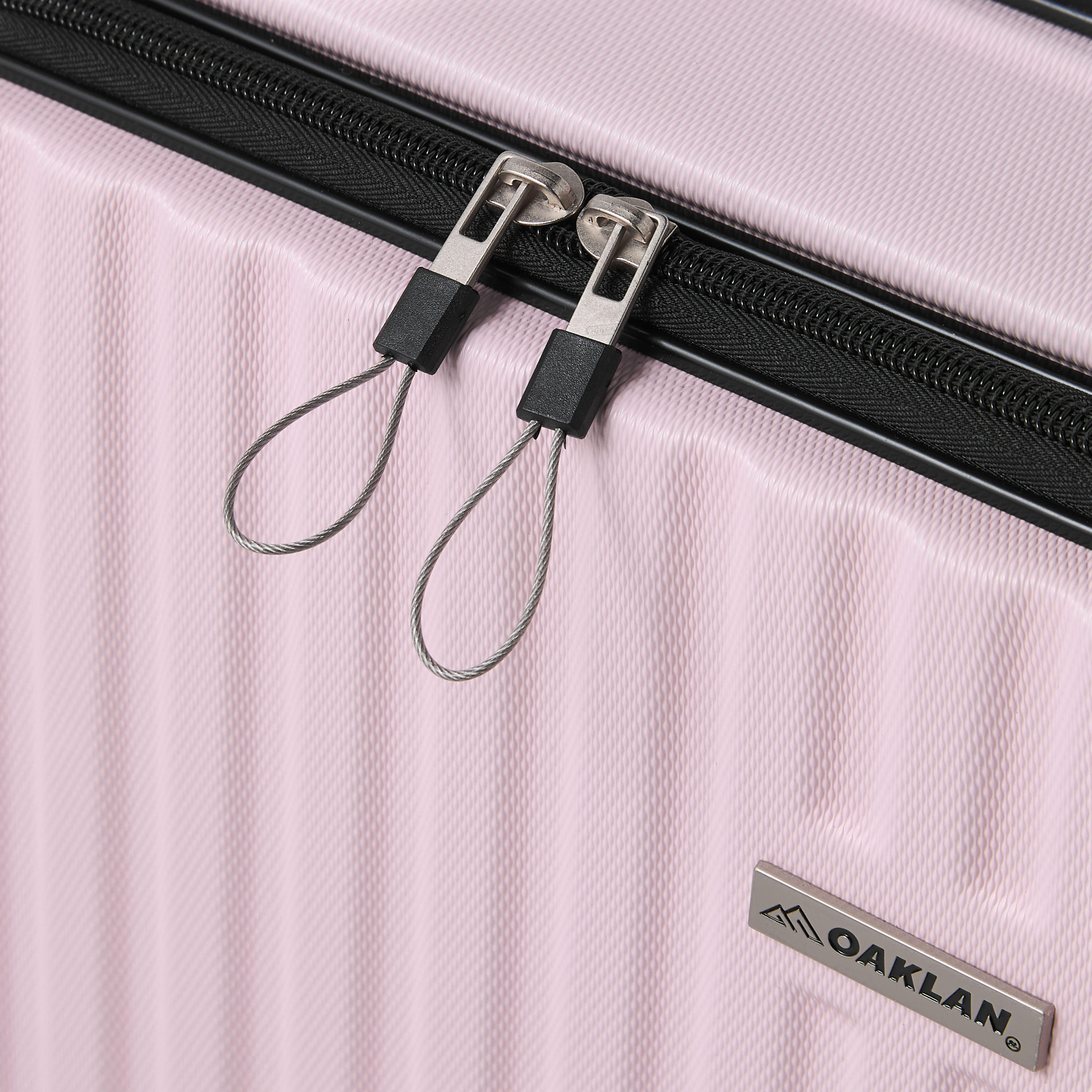 Oaklan by Shoexpress Textured Hardcase Luggage Trolley with Retractable Handle - Cabin-travel-luggagesandbags-luggage-image-6