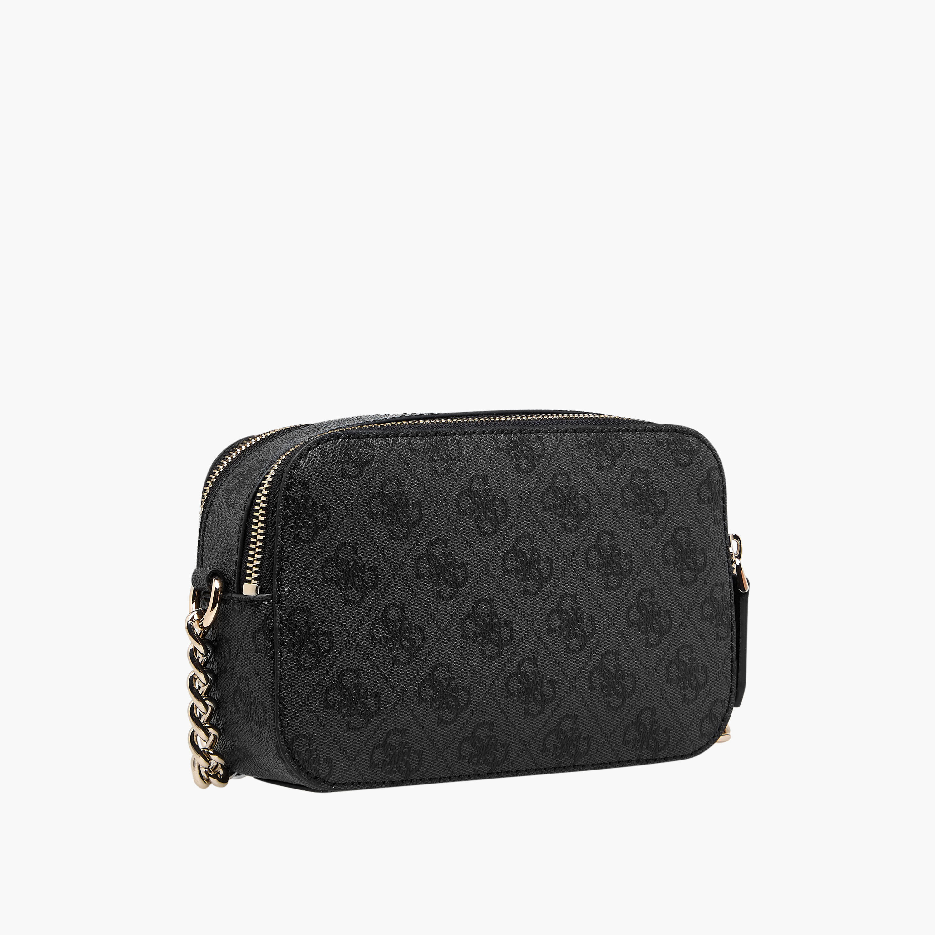 Guess Noelle II Monogram Print Crossbody Bag with Chain Strap-women-bagsandwallets-handbags-image-5