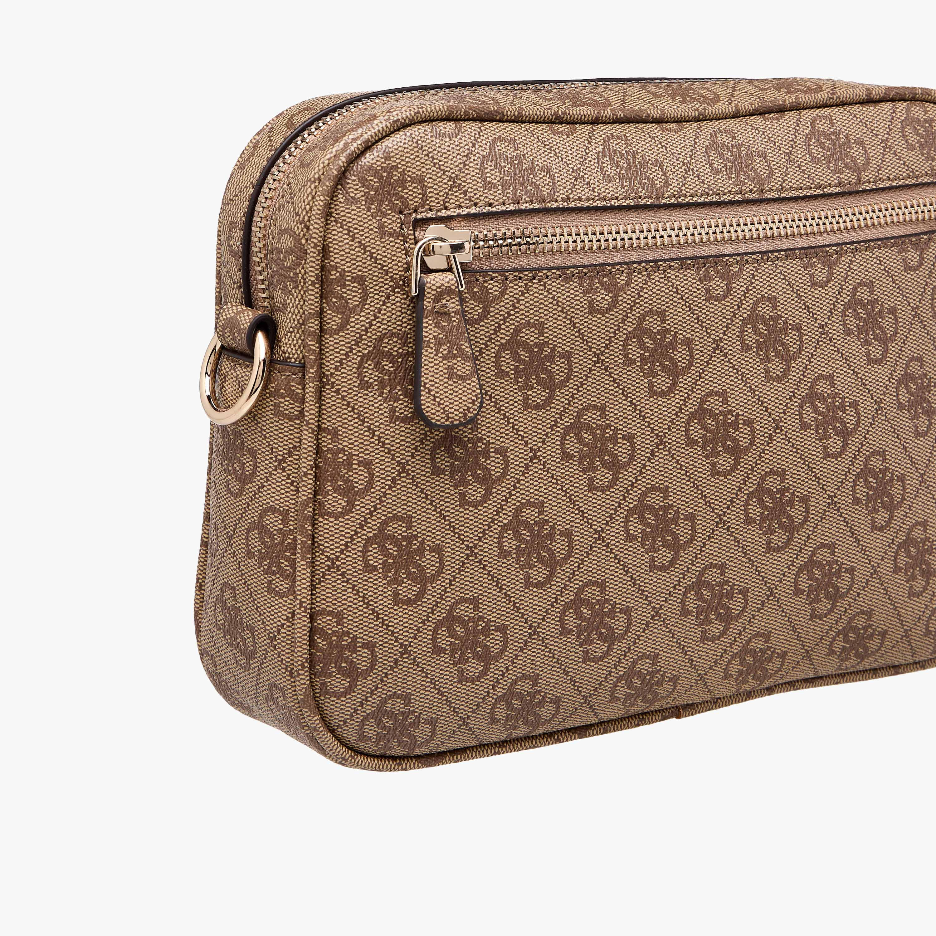 Guess Meridian Monogram Print Crossbody Bag with Detachable Strap-women-bagsandwallets-handbags-image-6