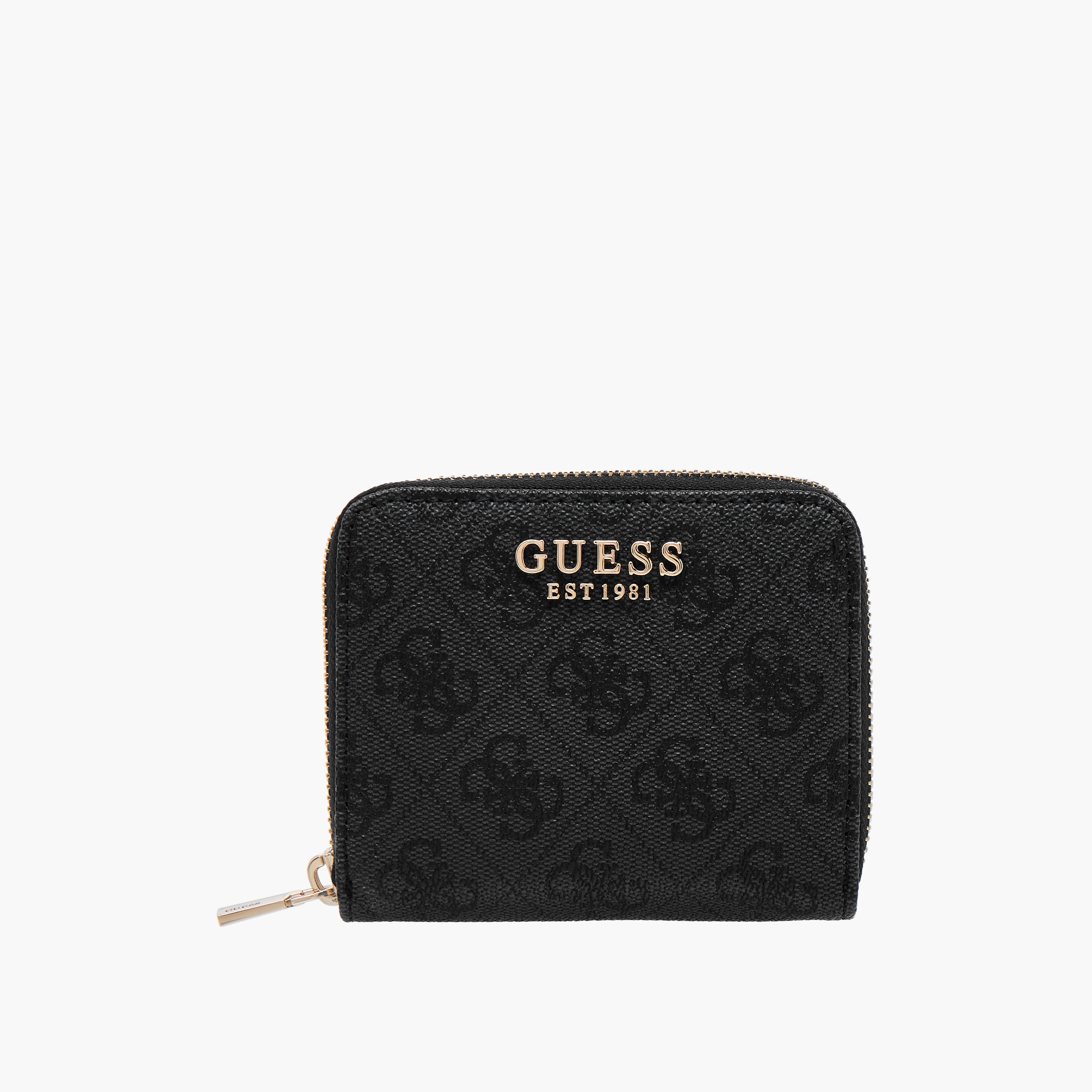 Guess Laurel II Slg Petite Monogram Print Zip-Around Wallet-women-bagsandwallets-wallets-image-1