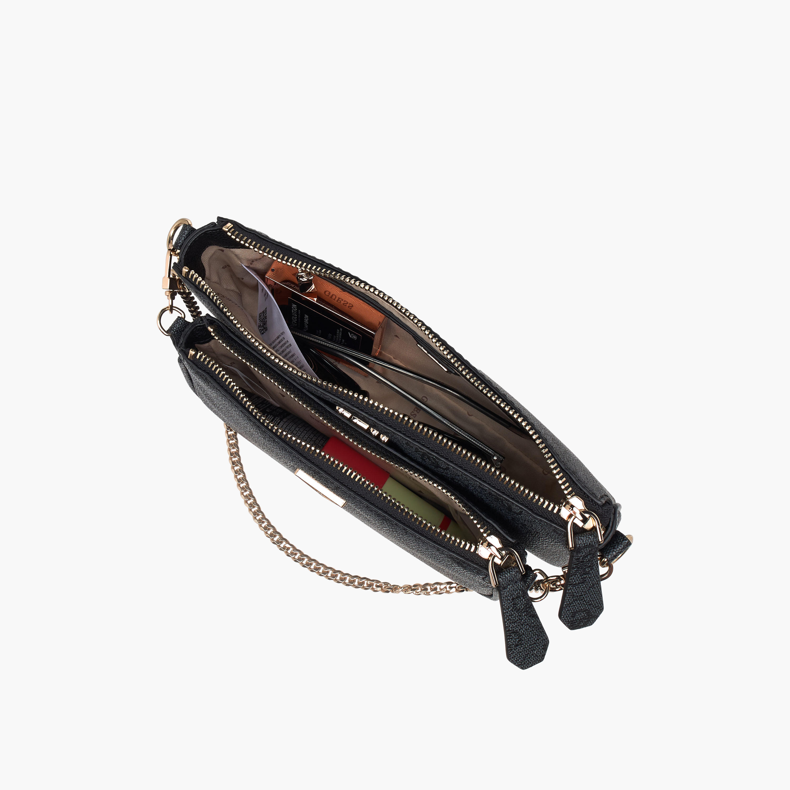 Guess Noelle II DBL Printed Crossbody Bag with Zip Closure-women-bagsandwallets-handbags-image-10