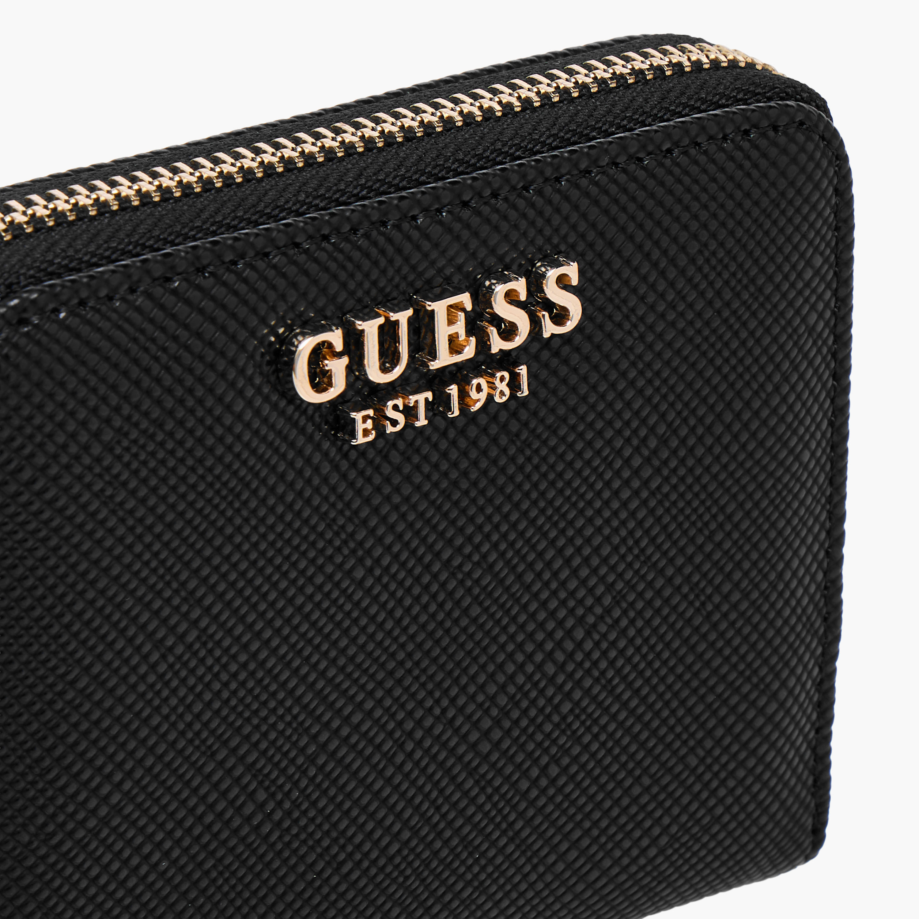 Guess LAUREL SLG SMALL Textured Zip-Around Wallet-women-bagsandwallets-wallets-image-3