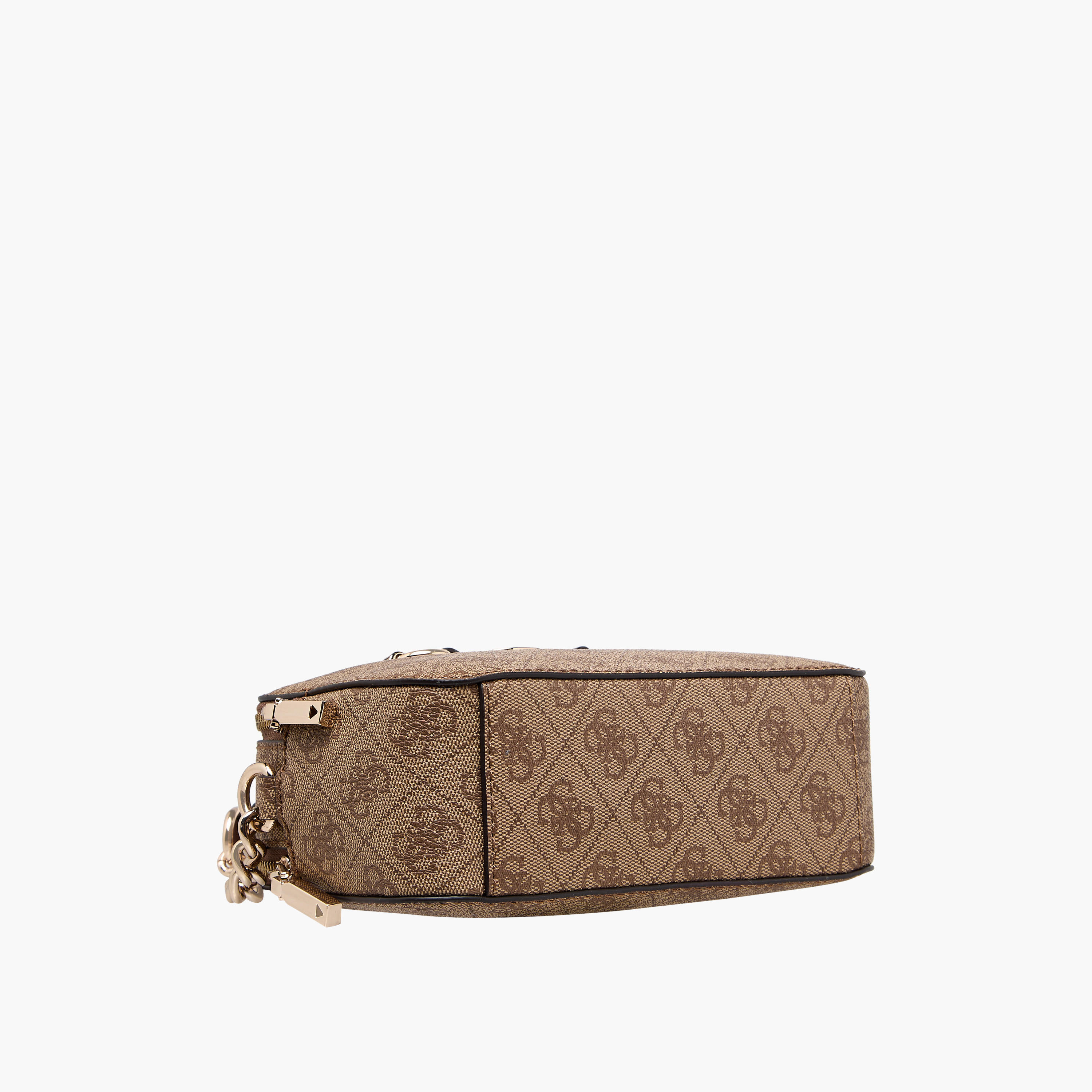 Guess Izzy Monogram Print Crossbody Bag with Chain Strap-women-bagsandwallets-handbags-image-7