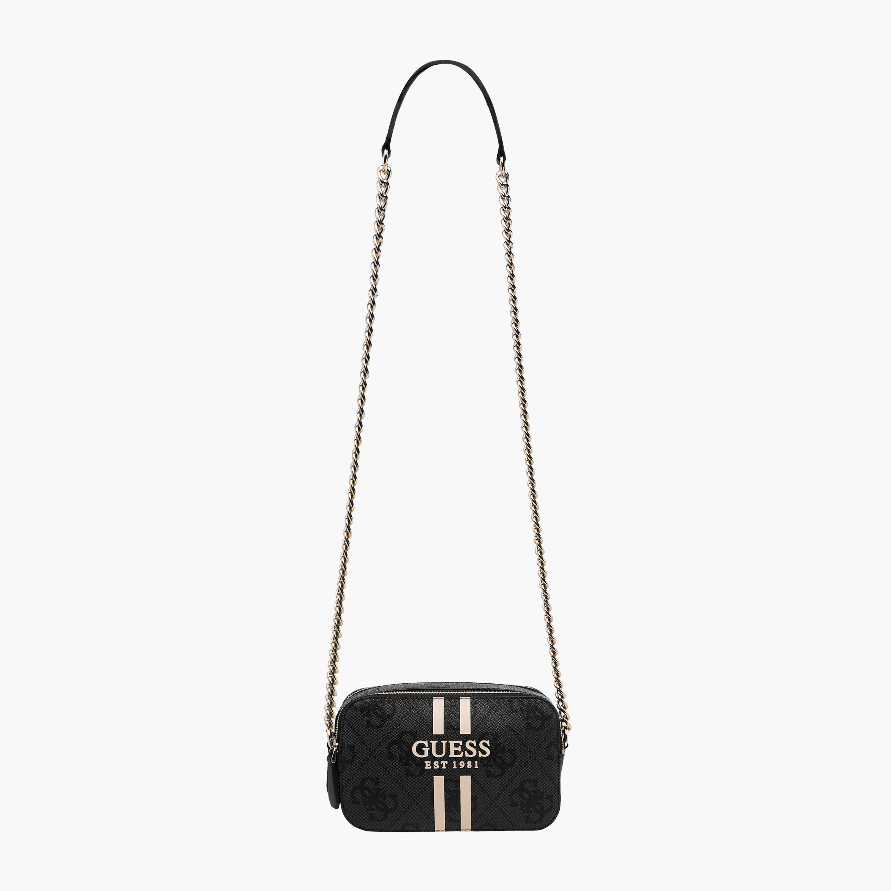 Guess Noelle II Monogram Print Crossbody Bag with Chain Strap-women-bagsandwallets-handbags-image-3