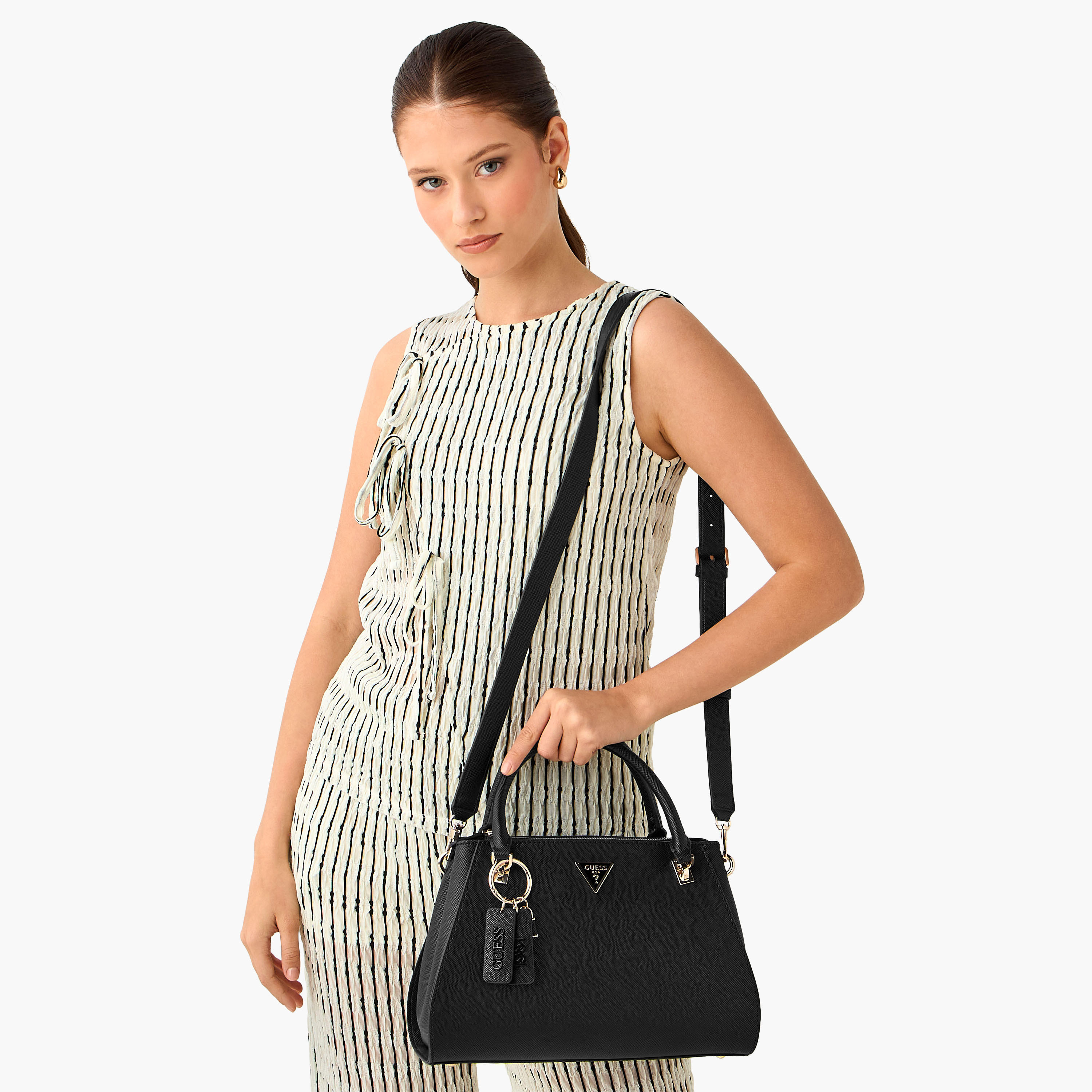 شنطة كروس بودي بارزة الملمس بحزام قابل للفصل نويل II لكجيري من جيس-women-bagsandwallets-handbags-image-2
