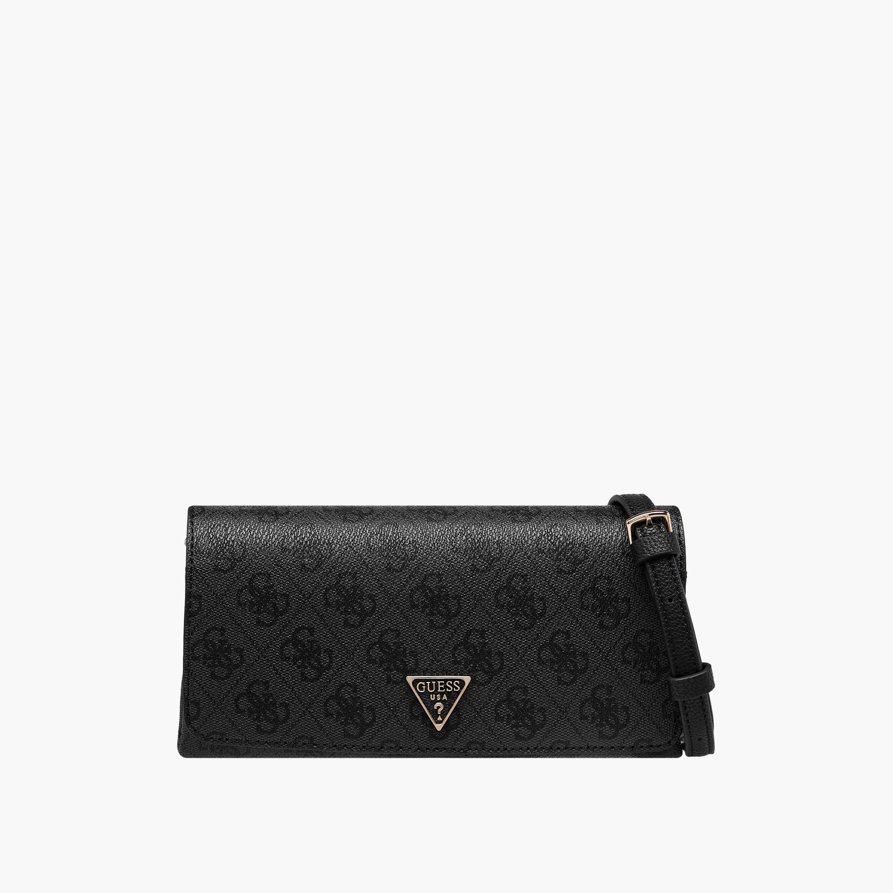 Guess NOELLE II XBODY Monogram Print Crossbody Bag with Chain Strap-women-bagsandwallets-handbags-image-1