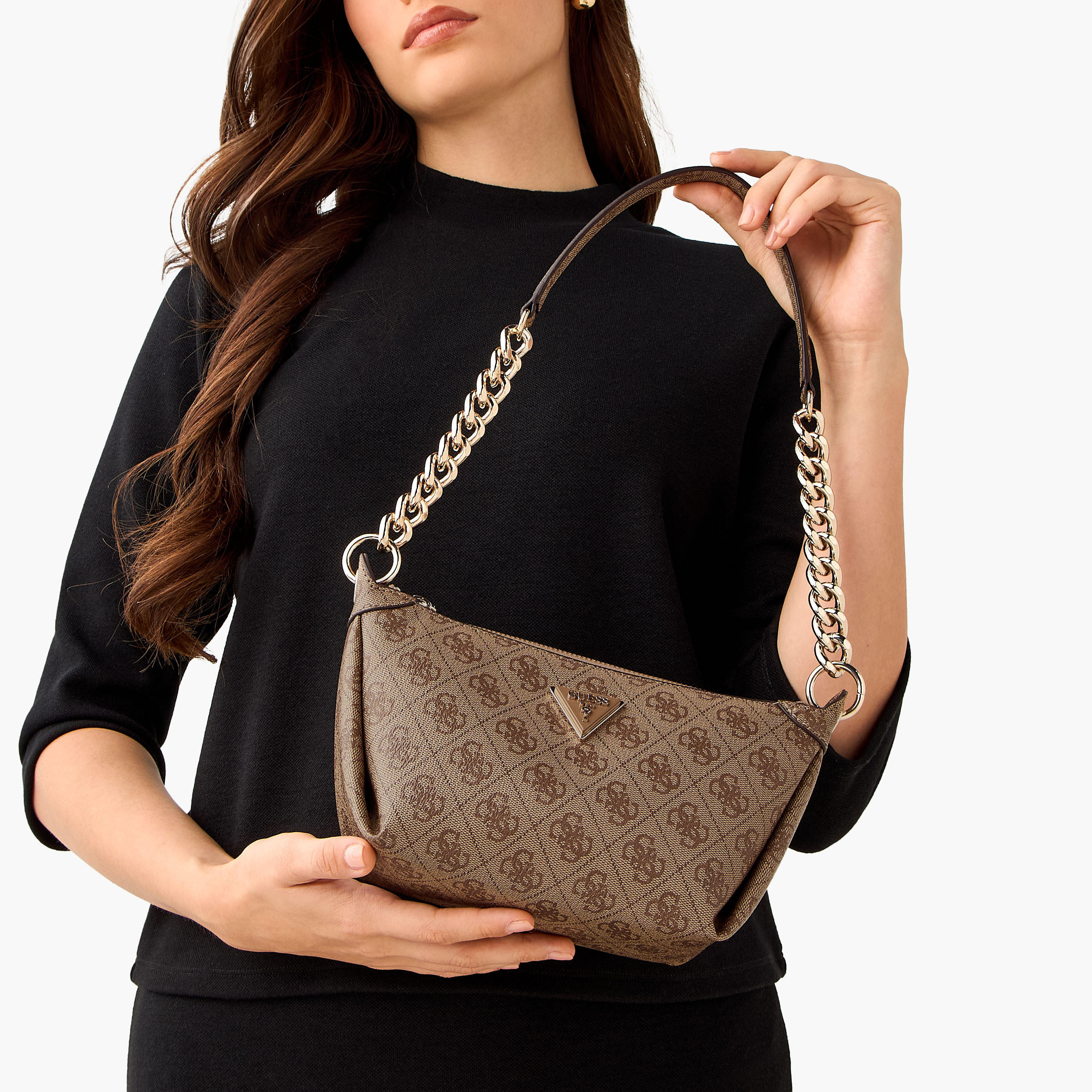 شنطة كتف بسحاب إغلاق وطبعات مونوجرام ميريديان من جيس-women-bagsandwallets-handbags-image-2
