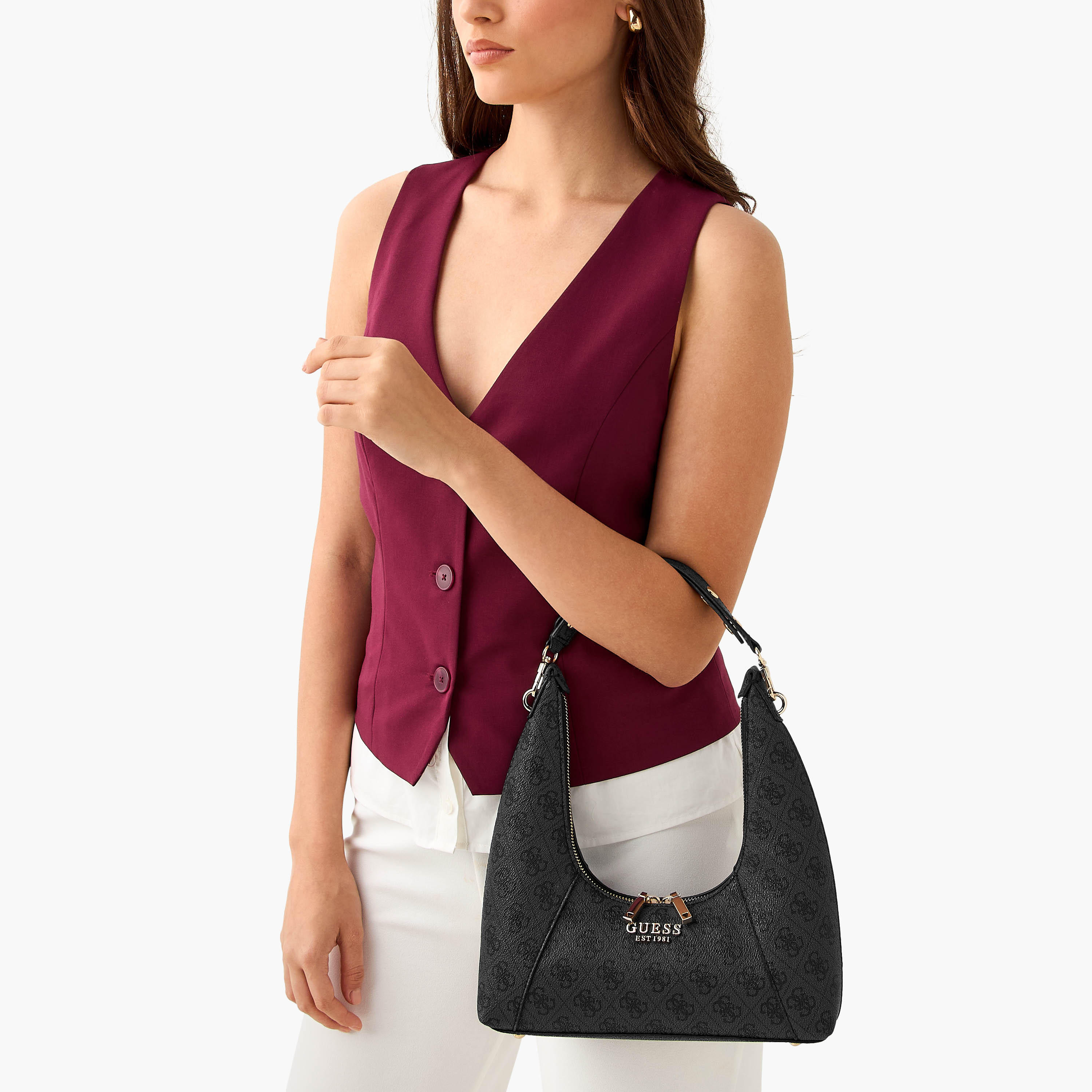 شنطة كتف بسحاب إغلاق وطبعات مونوجرام كاليستا من جيس-women-bagsandwallets-handbags-image-3