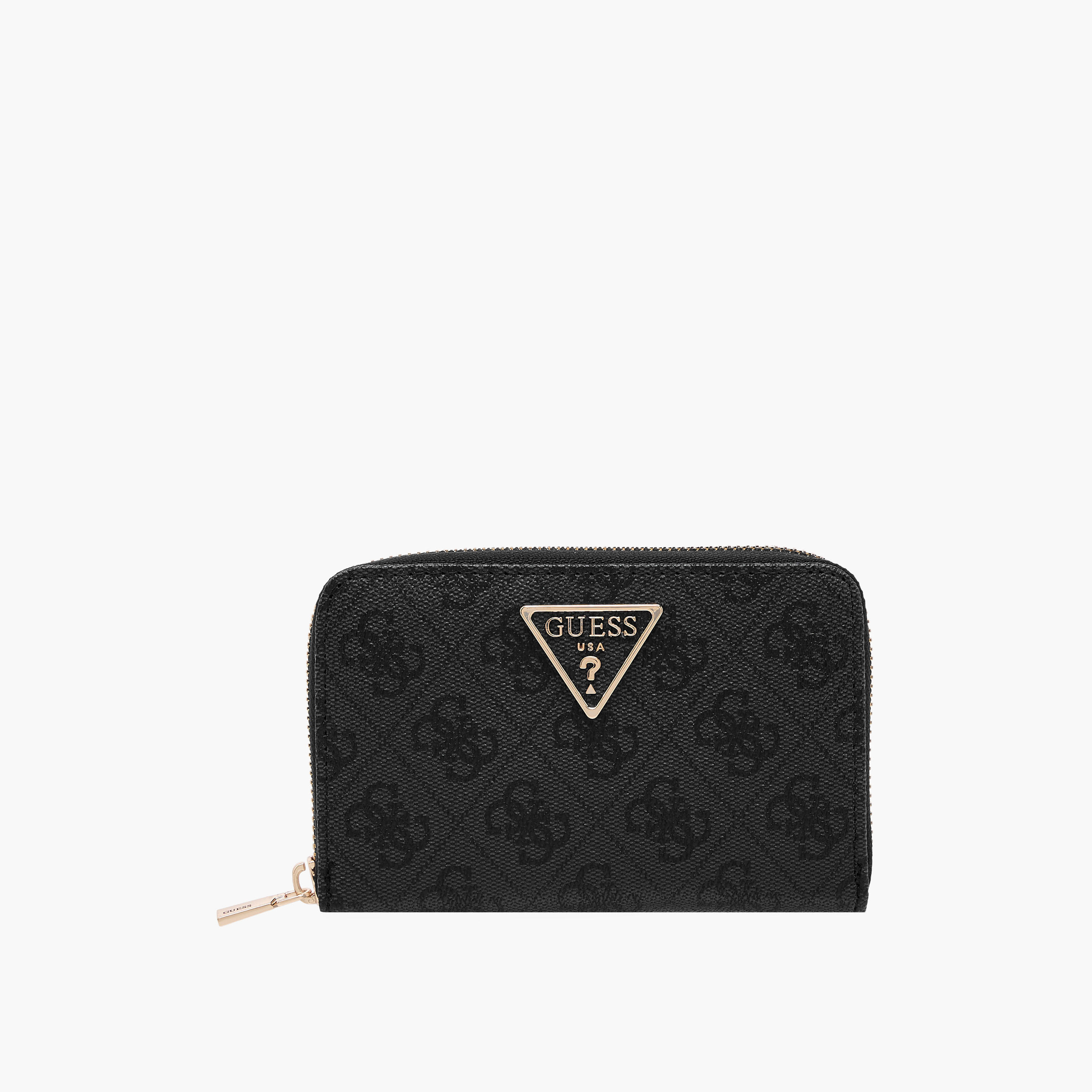 Guess Laurel II Slg Med Monogram Print Zip-Around Wallet-women-bagsandwallets-wallets-image-1